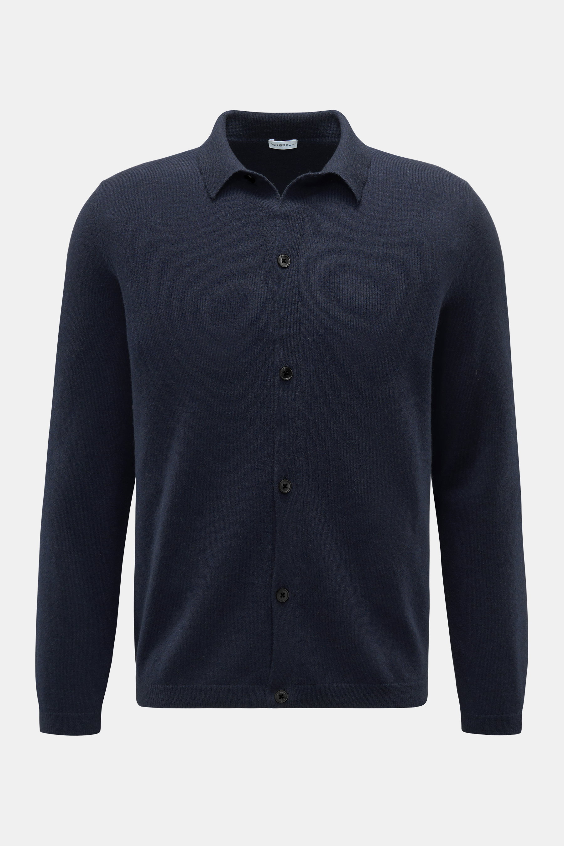 Cashmere cardigan navy