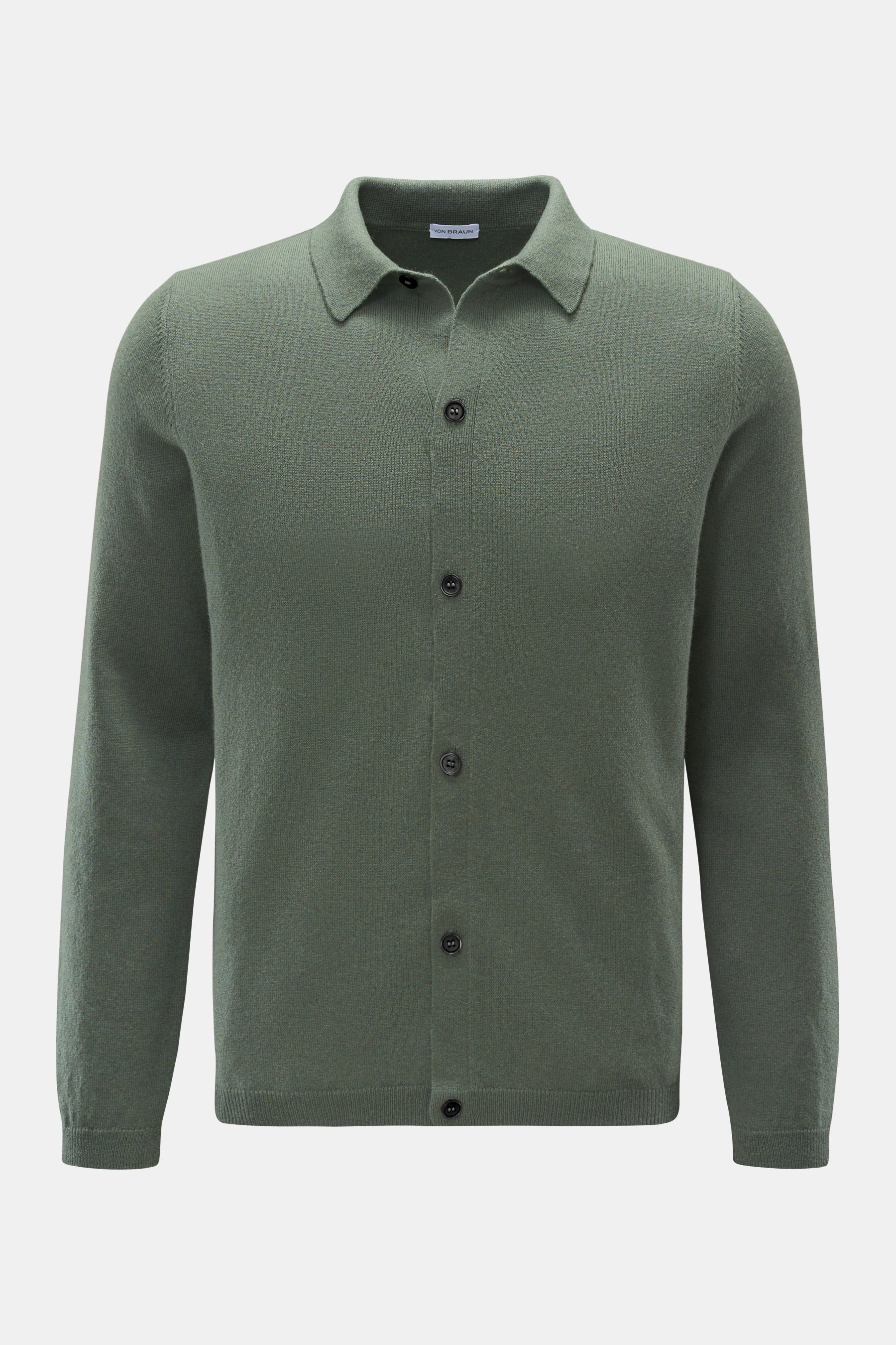 von Braun Cashmere cardigan grey-green