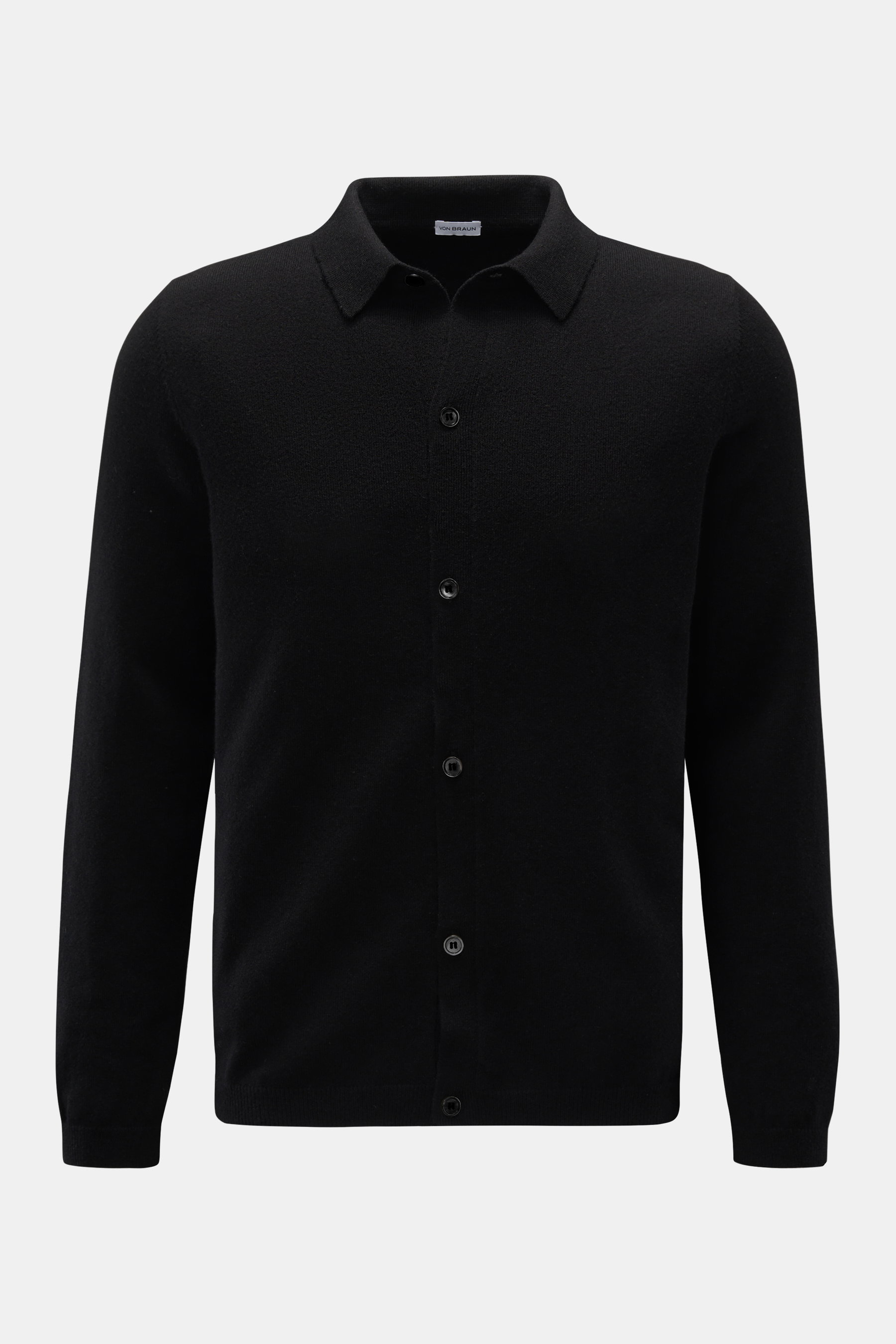Cashmere cardigan black