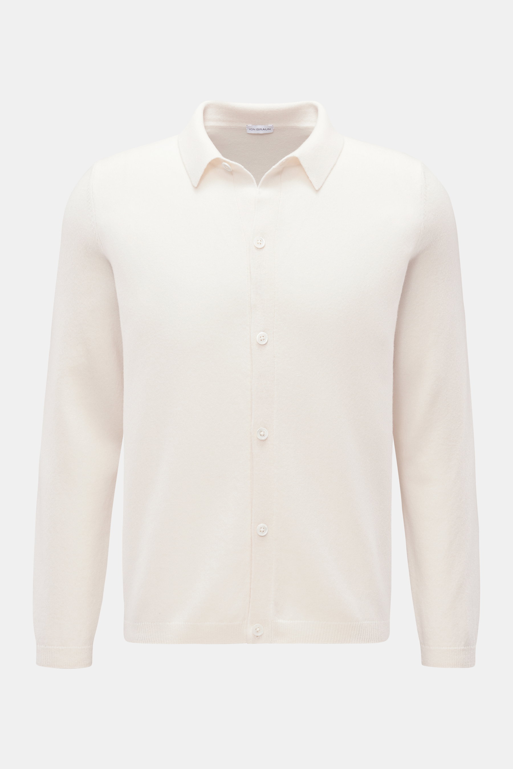 Cashmere cardigan cream