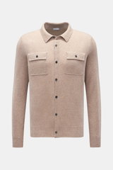 von Braun Cashmere cardigan beige mottled