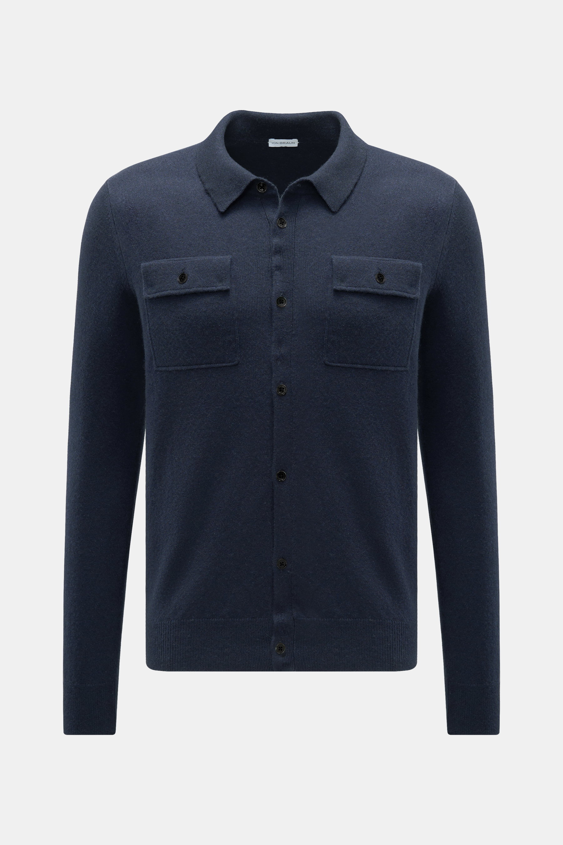 Cashmere cardigan navy