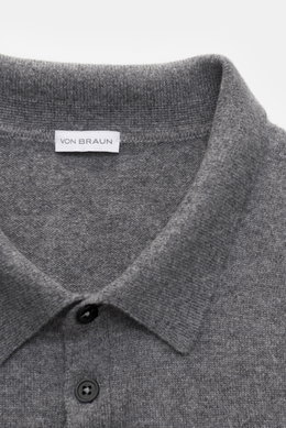 von Braun Cashmere cardigan grey melange