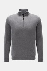 von Braun Cashmere Troyer grau meliert