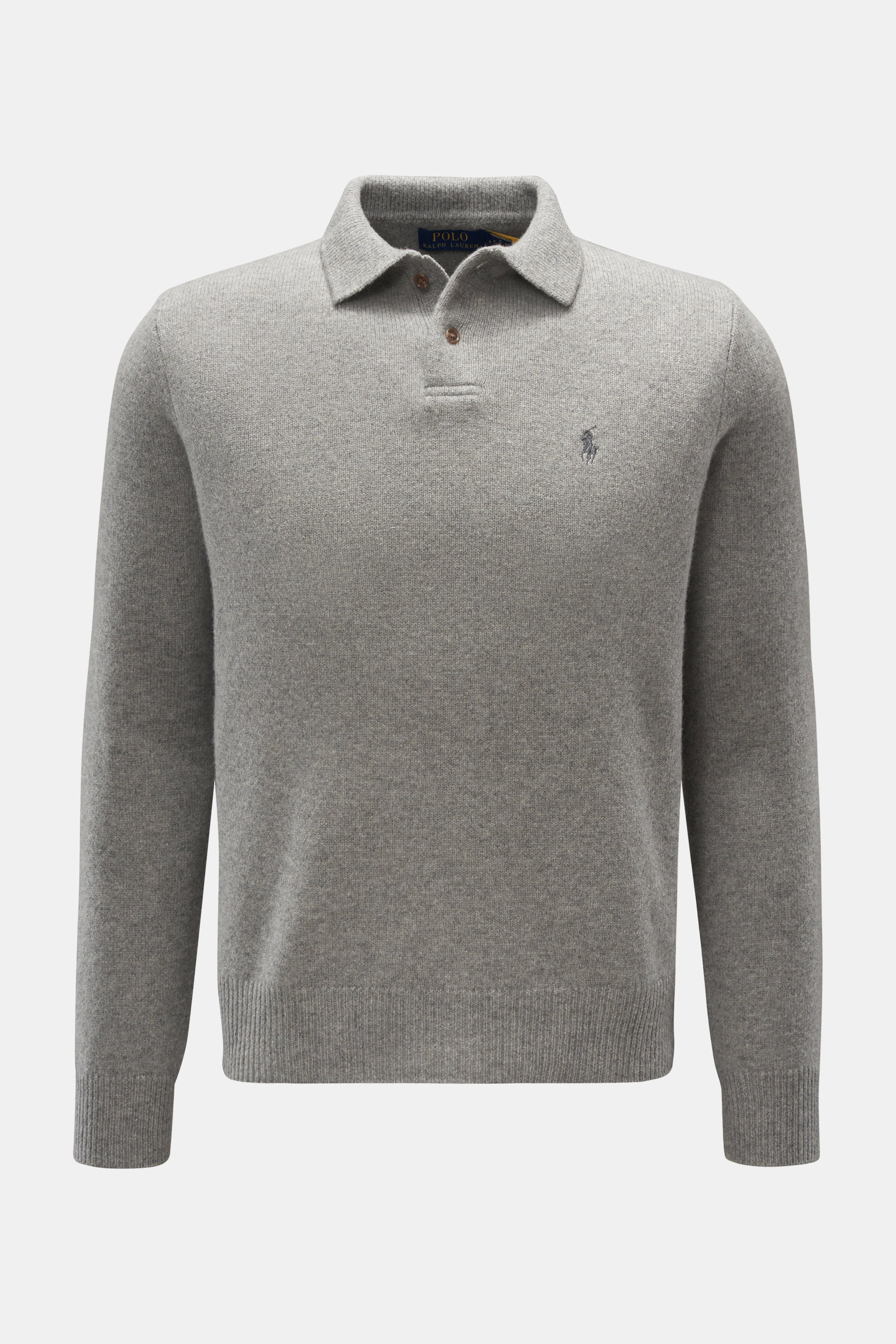 Polo Ralph Lauren Strickpolo grau