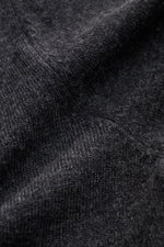 Alt tag (125 characters max): Close-up front view of von Braun Cashmere knit shirt dark grey mottled showing fine knit texture and soft cashmere fabric.

Description: 
<p>Luxurious winter essential: This VON BRAUN knit shirt in the finest Mongolian cas