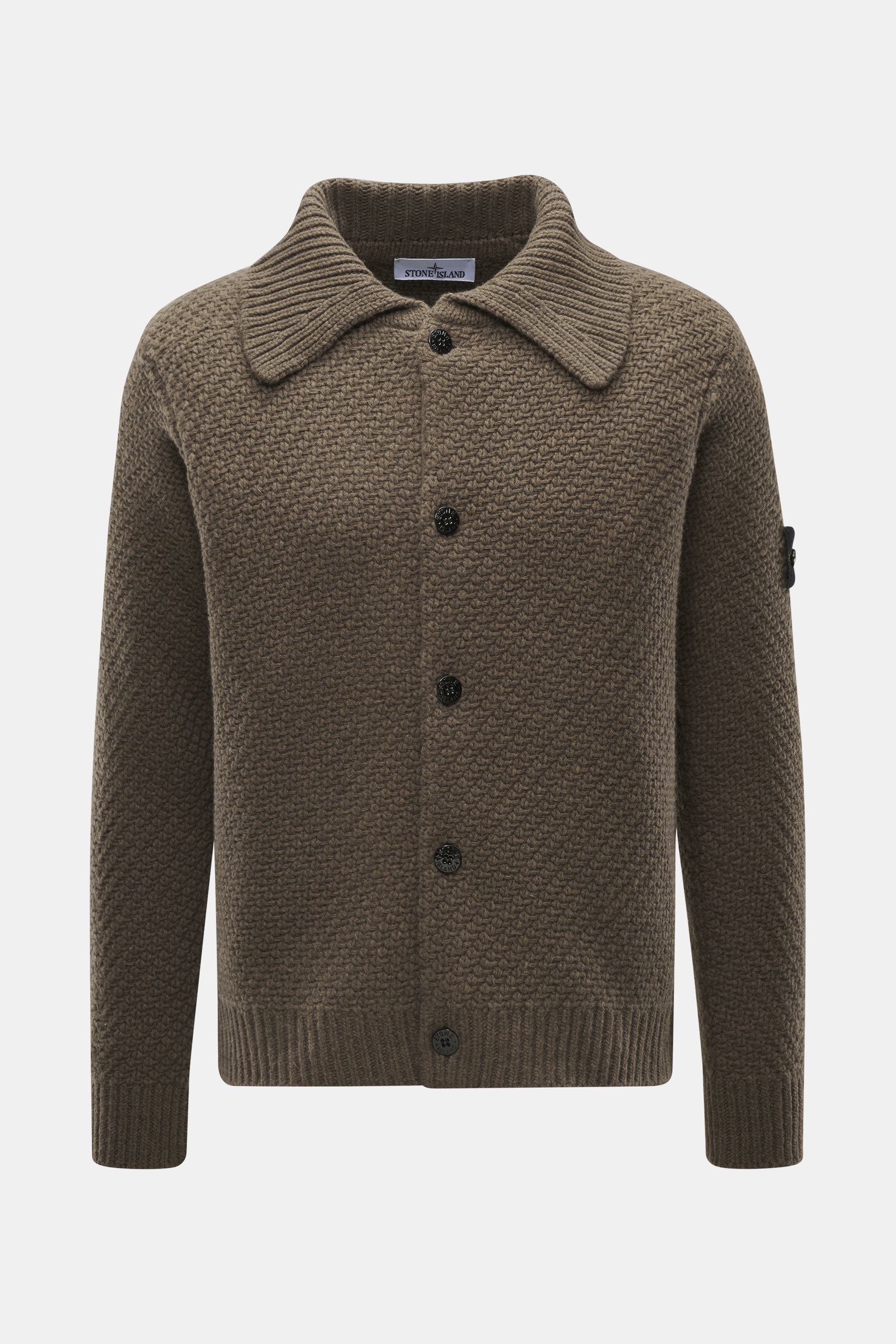 Stone Island Cardigan braun