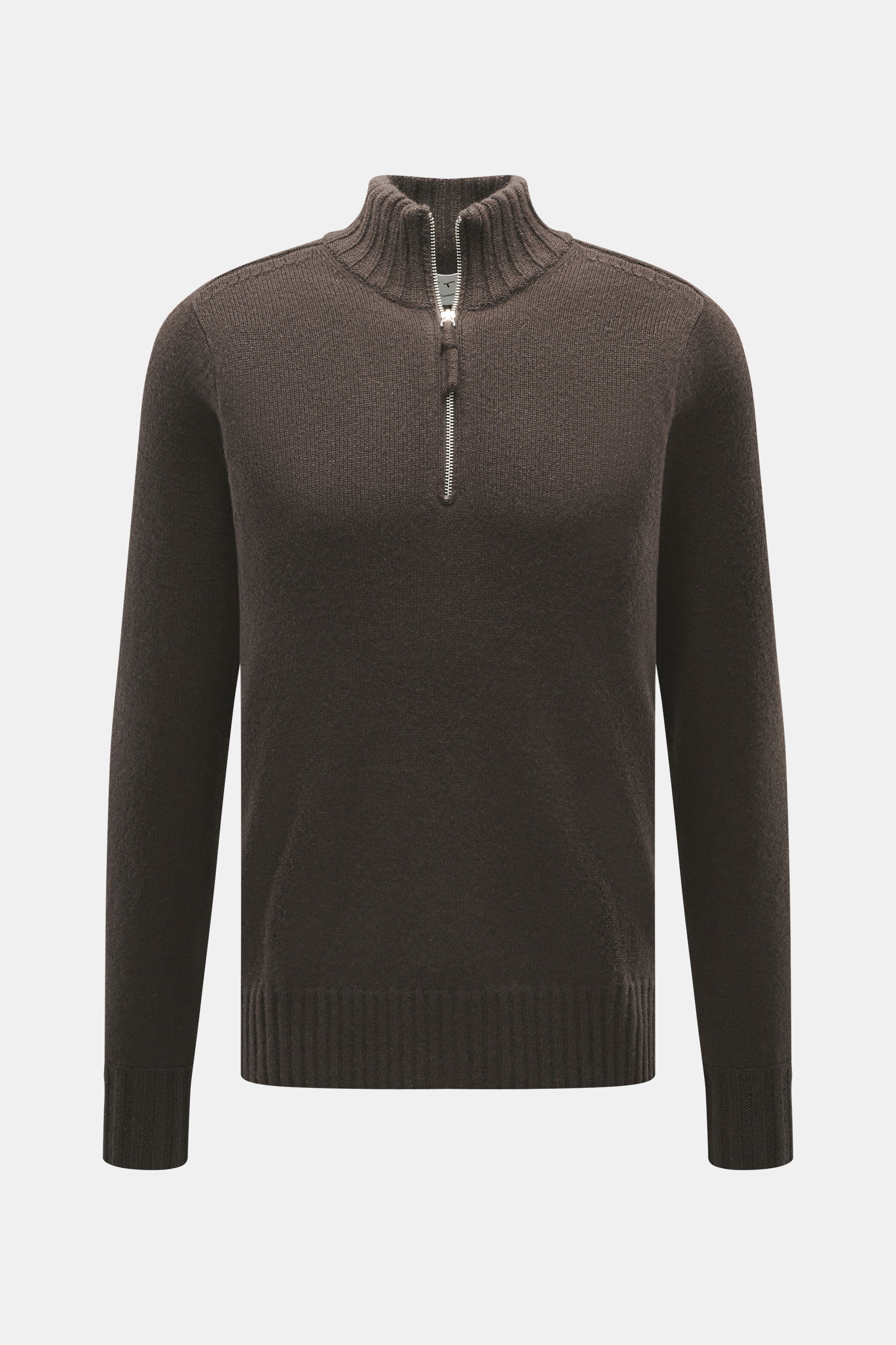 FTC Cashmere Troyer dunkelbraun