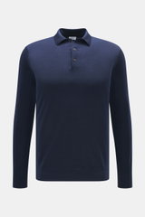 von Braun Merino Feinstrickpolo navy