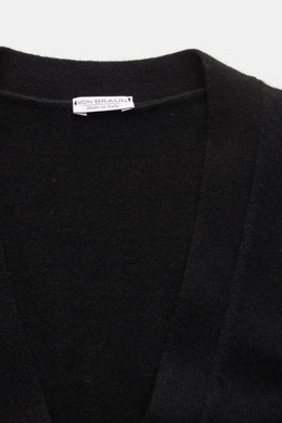 von Braun Cashmere Strickweste schwarz