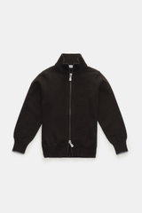 von Braun Kinder Cashmere Strickjacke dunkelbraun