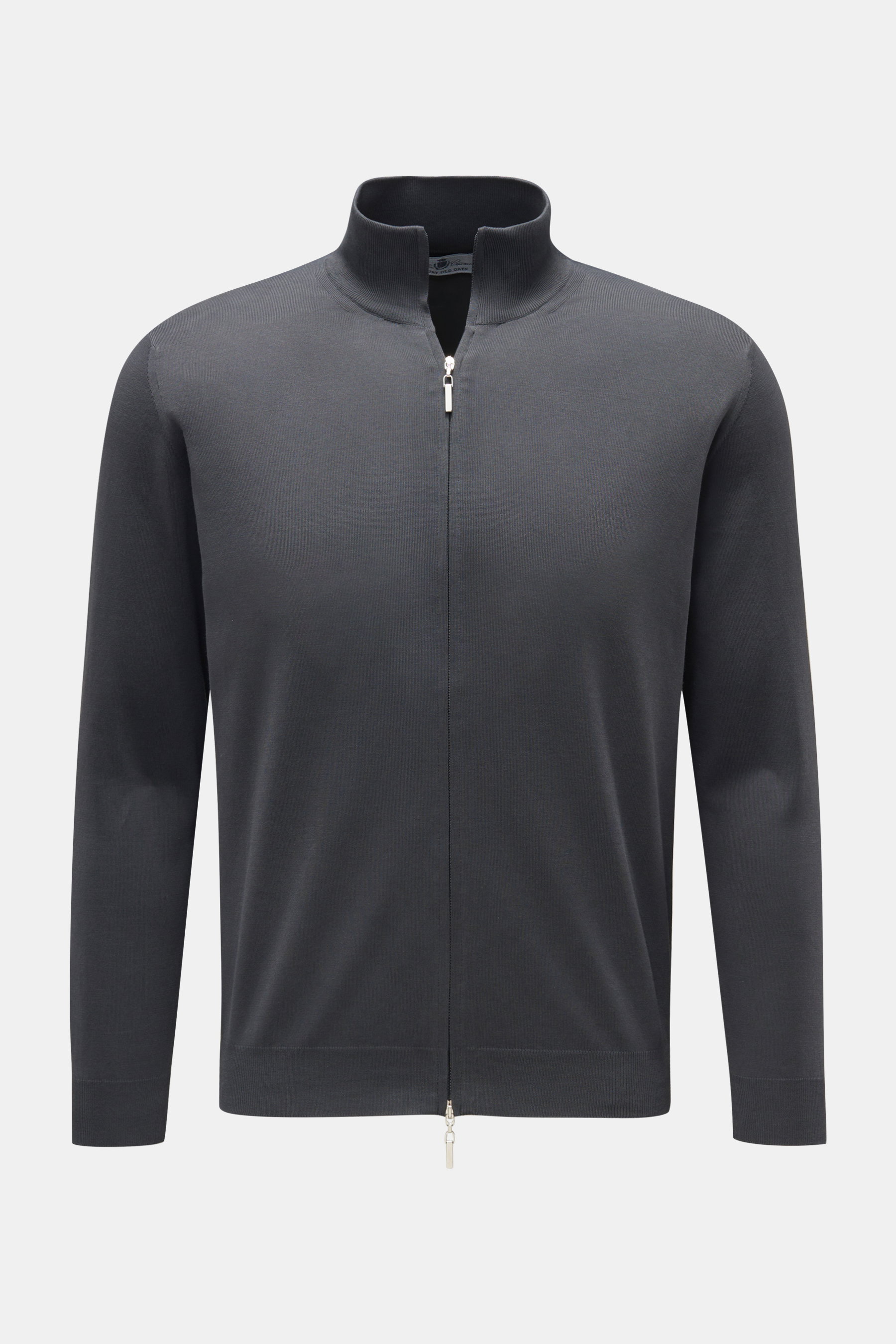 Della Ciana Strickjacke dunkelgrau