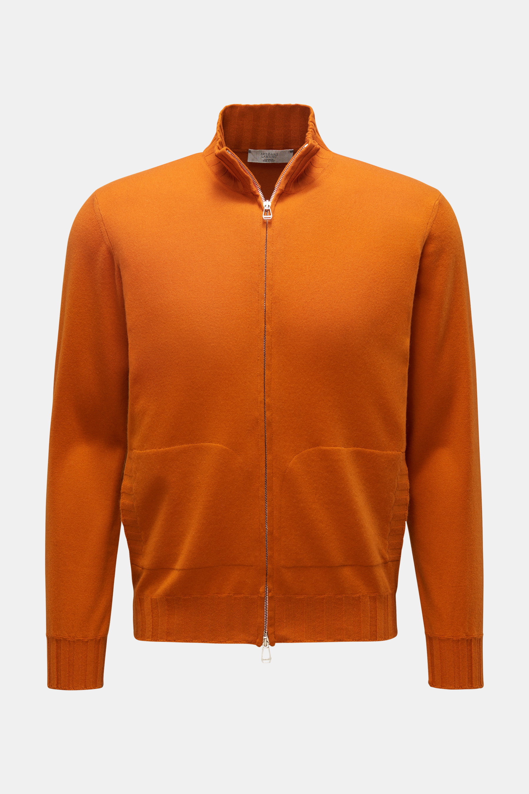 Lamano Artisans Cashmere Strickjacke orange