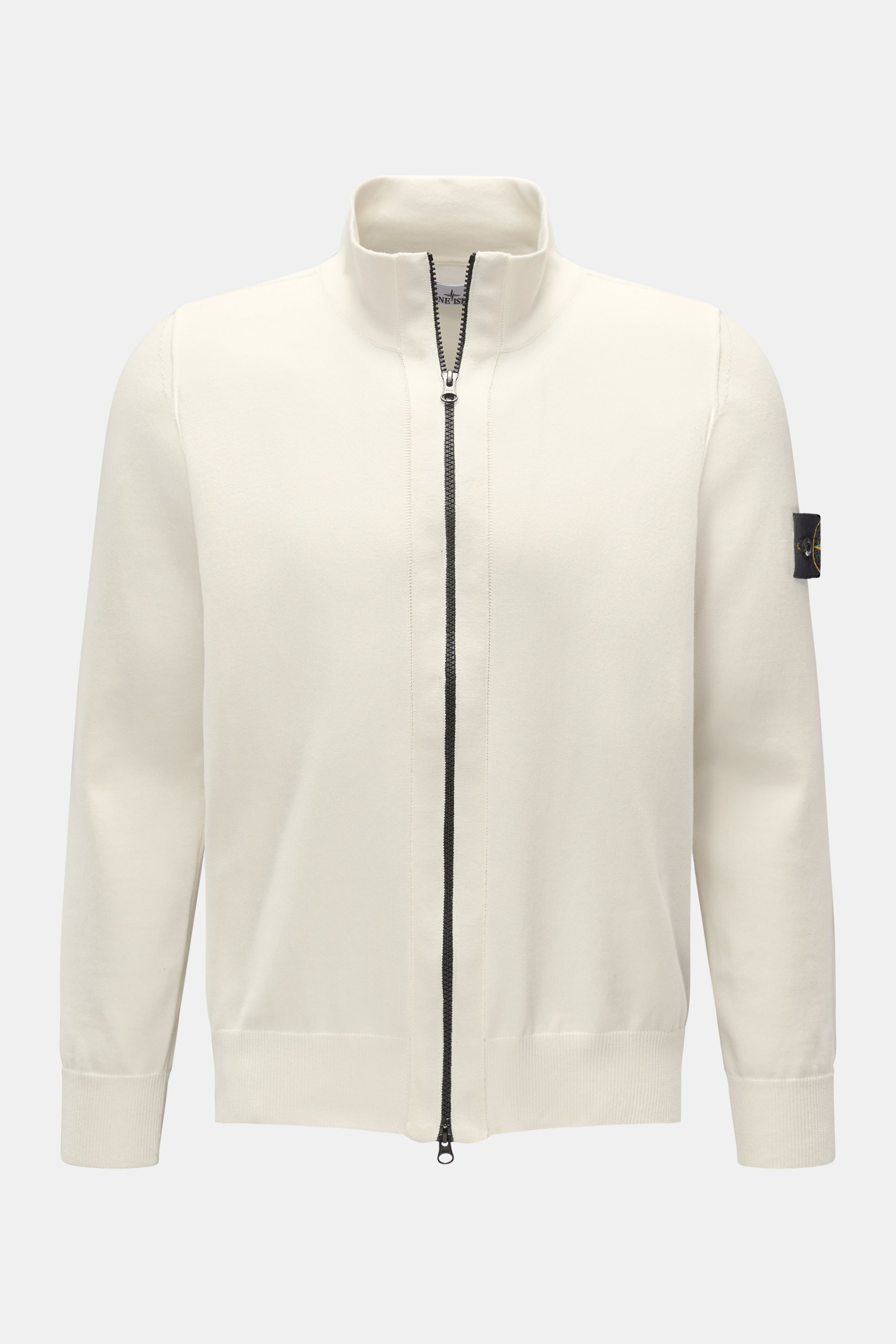 Stone Island Strickjacke offwhite