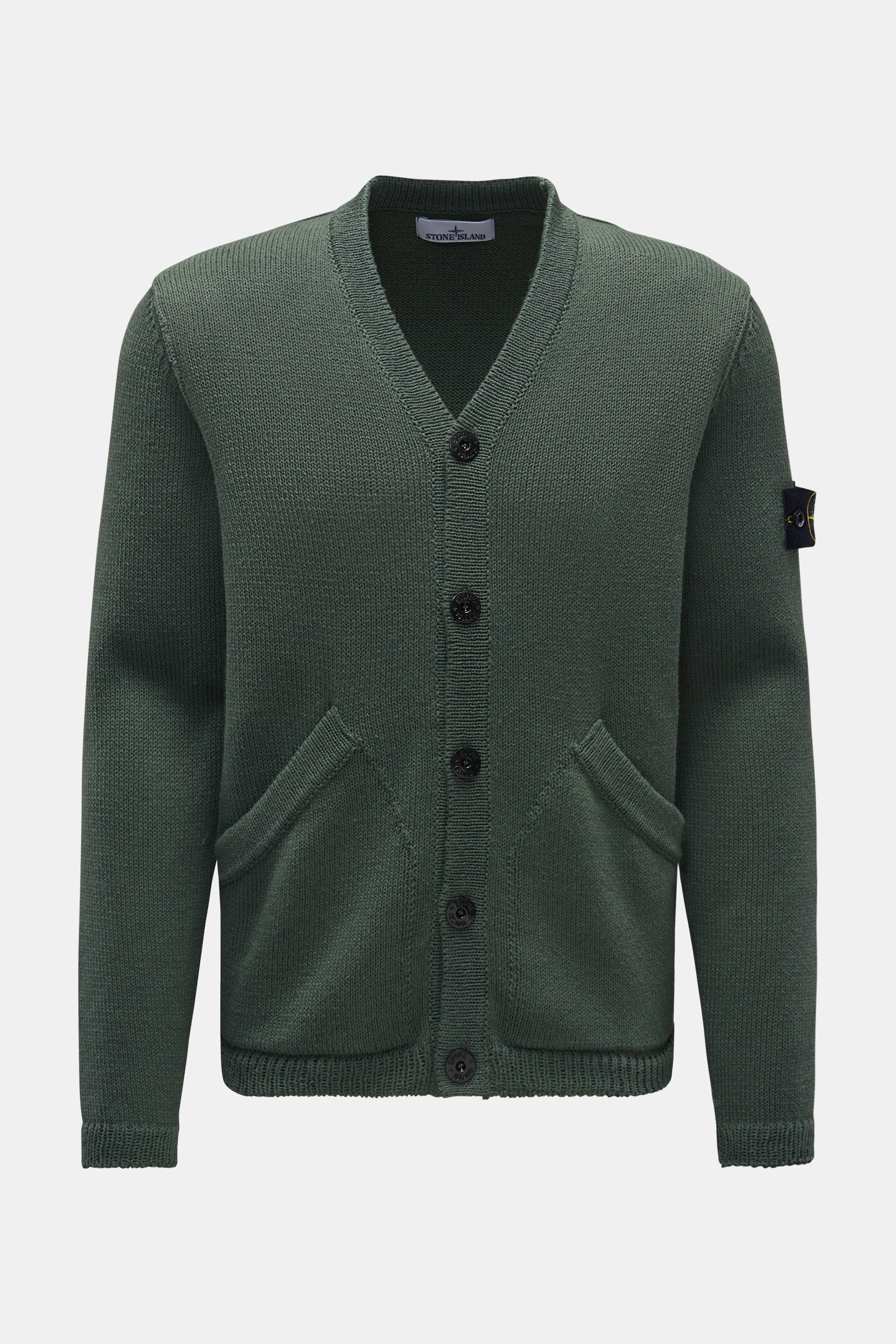 Stone Island Cardigan graugrün