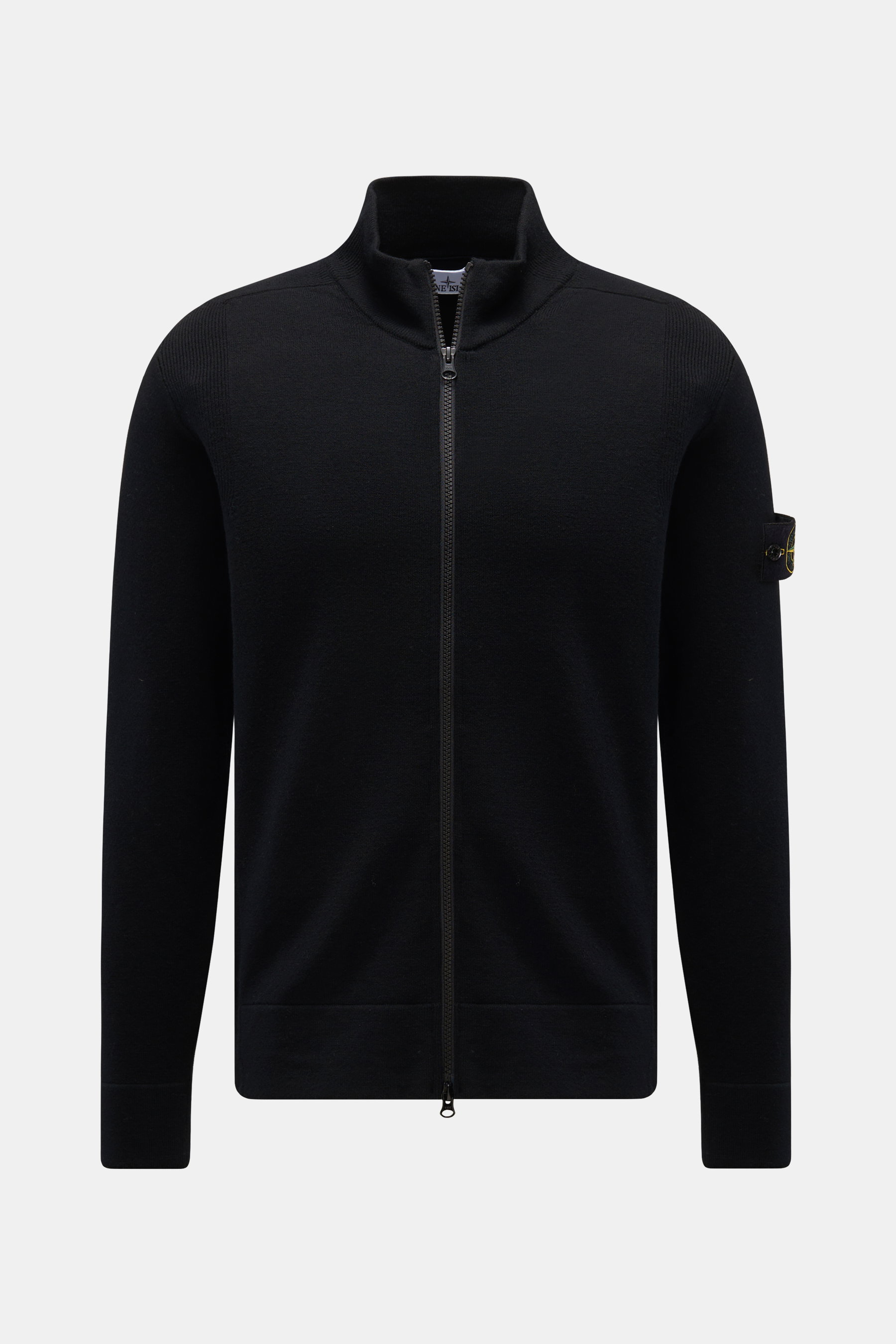 Stone Island Strickjacke 'Stretch RWS' schwarz