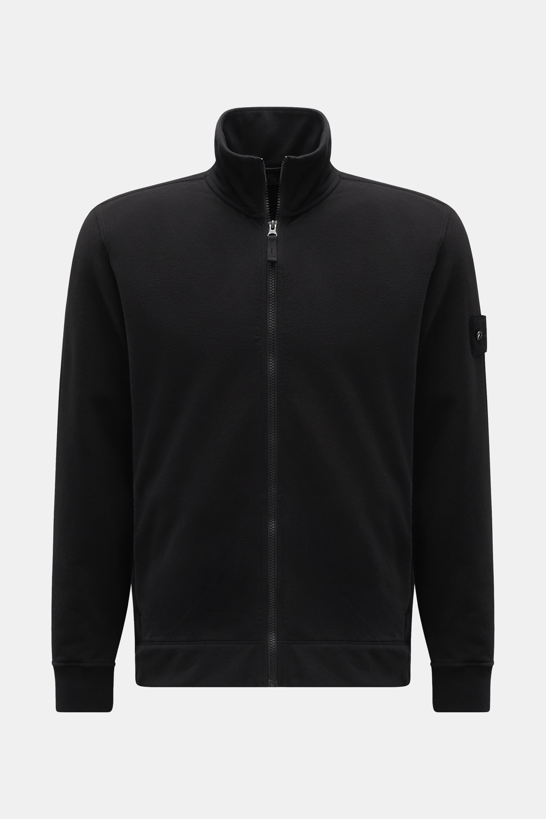 Stone Island Sweatjacke 'Ghost Piece' schwarz