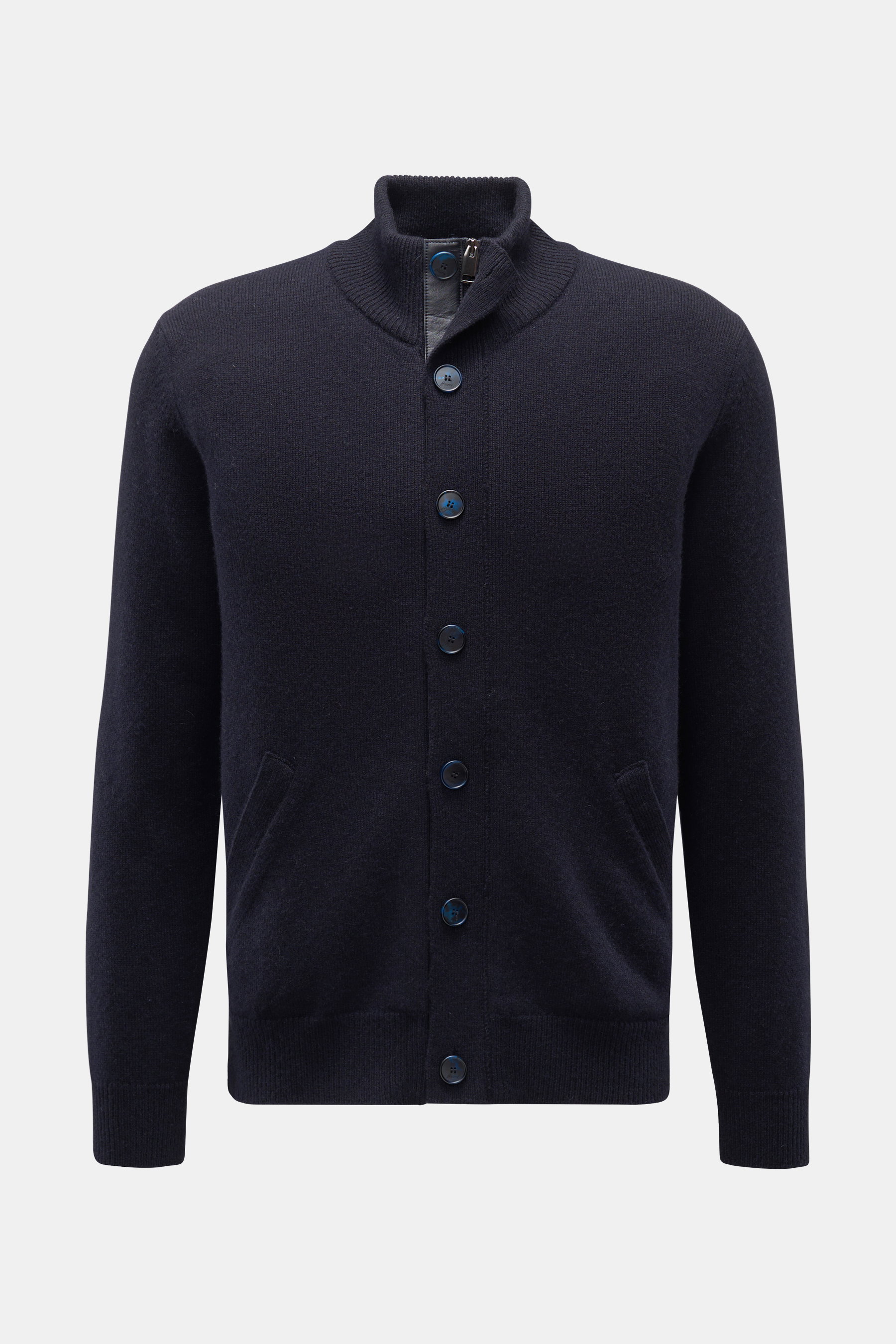 Brioni Cashmere Strickjacke navy