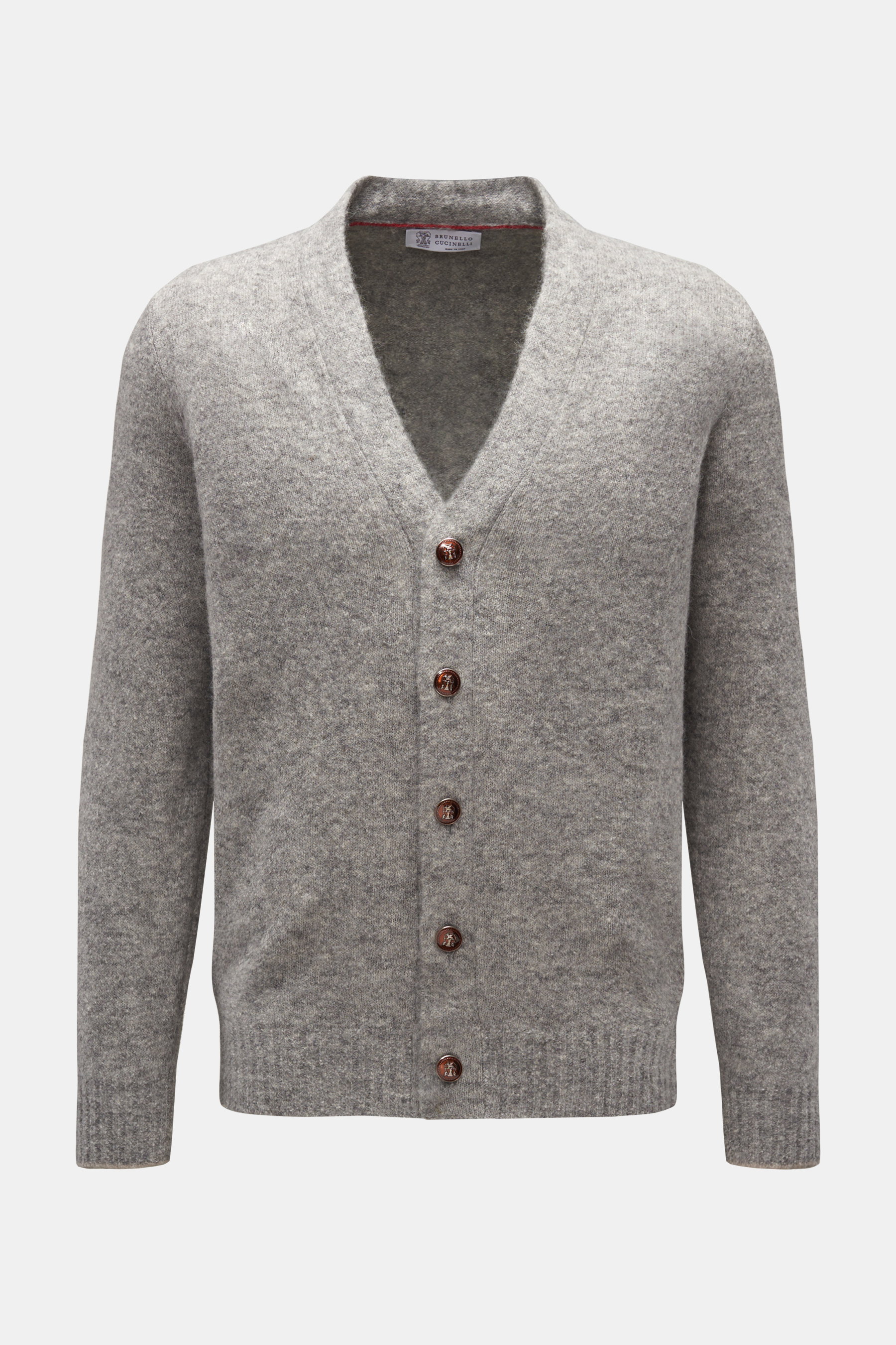 Brunello Cucinelli Cardigan grau