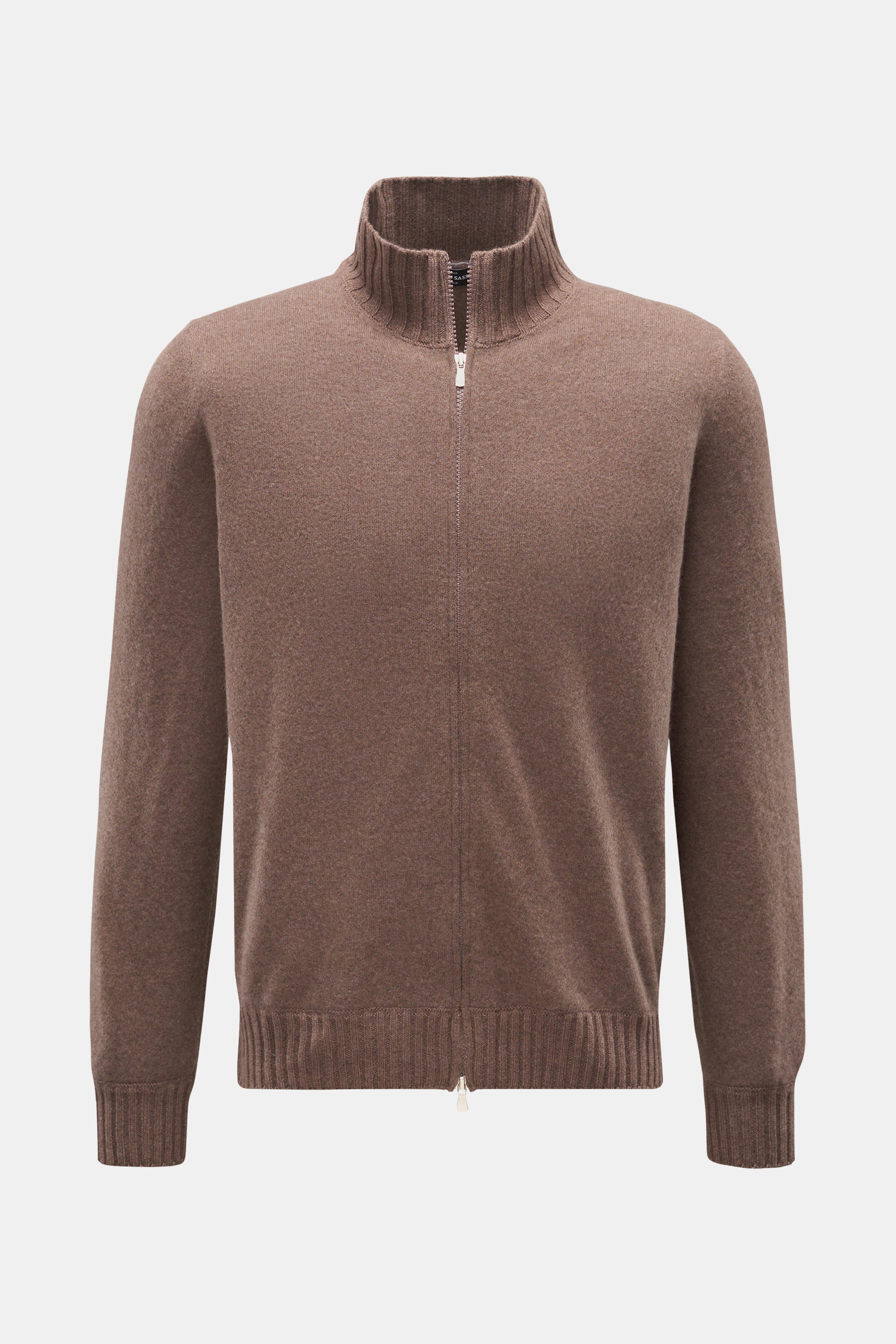 Gran Sasso Cashmere Strickjacke graubraun