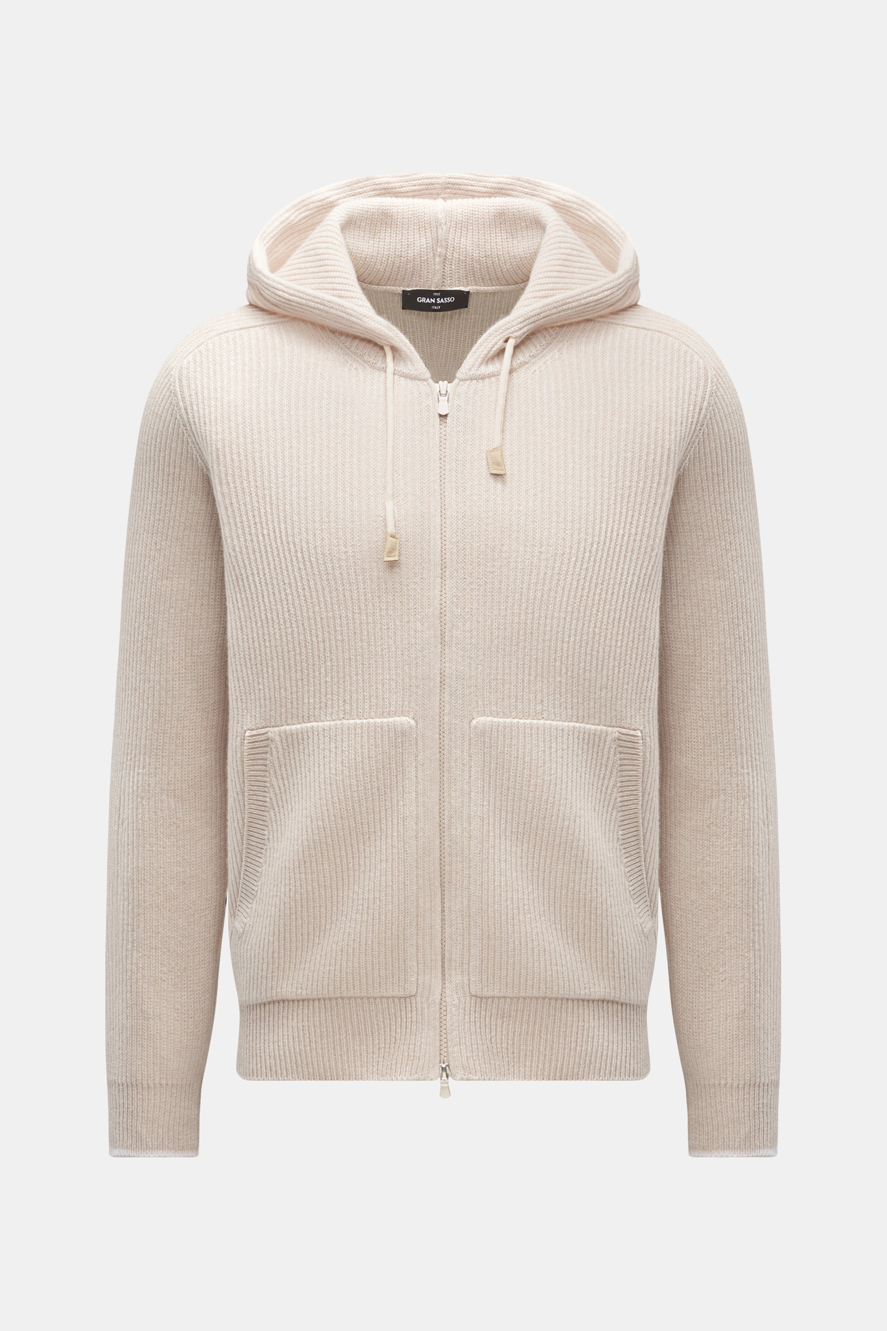 Gran Sasso Cashmere Strickjacke sand