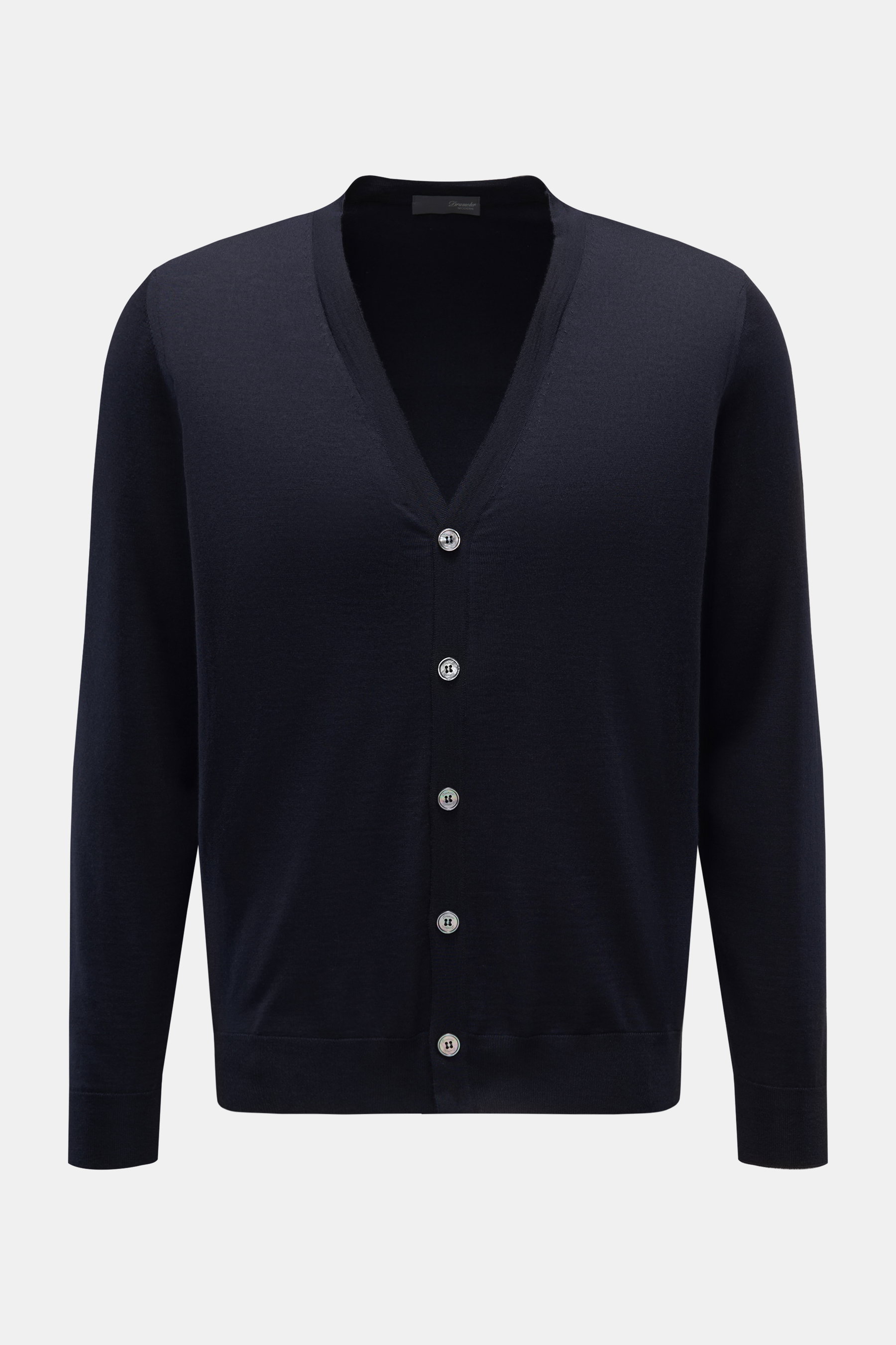 Drumohr Merino Cardigan navy
