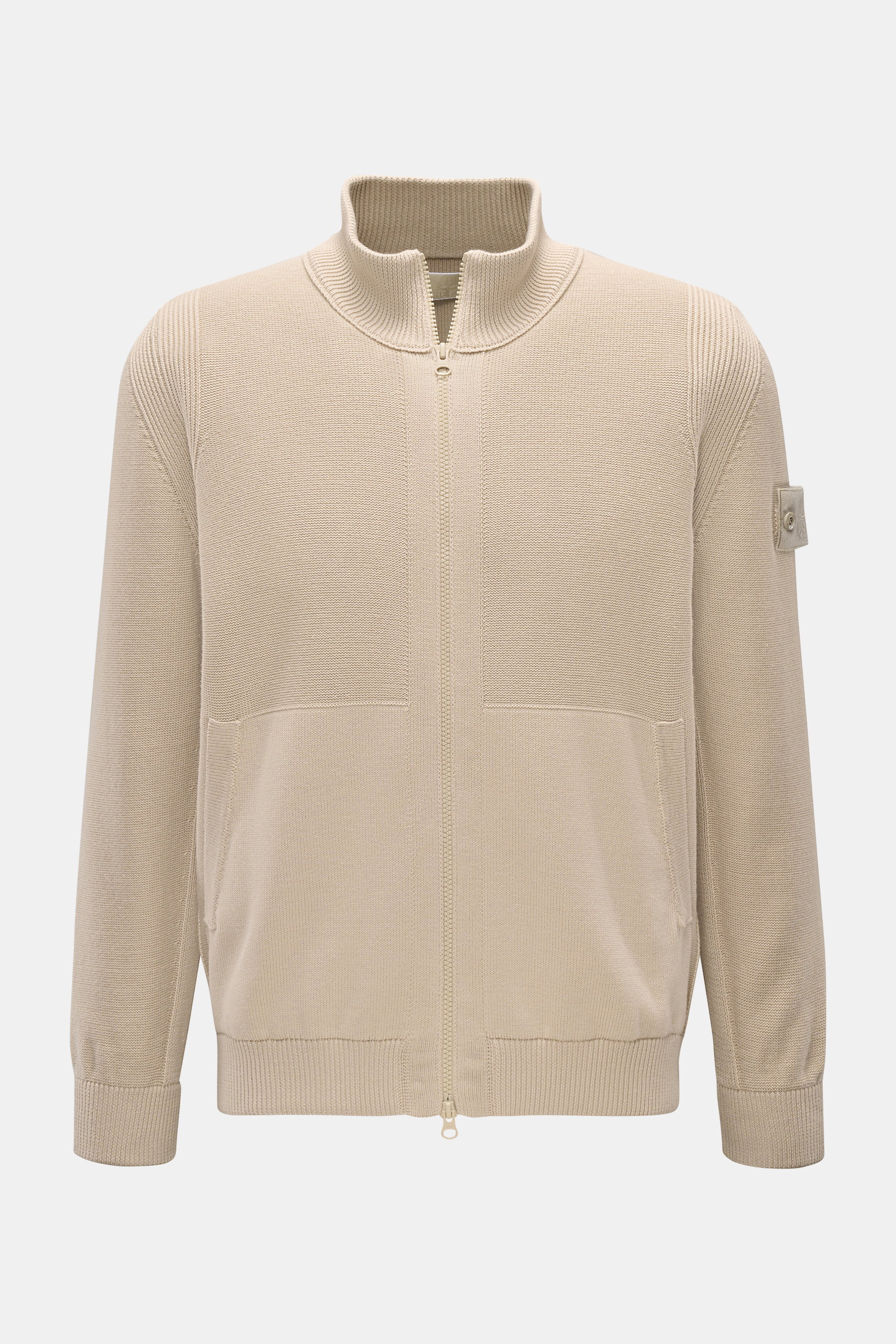 Stone Island Cardigan 'Ghost Piece' beige