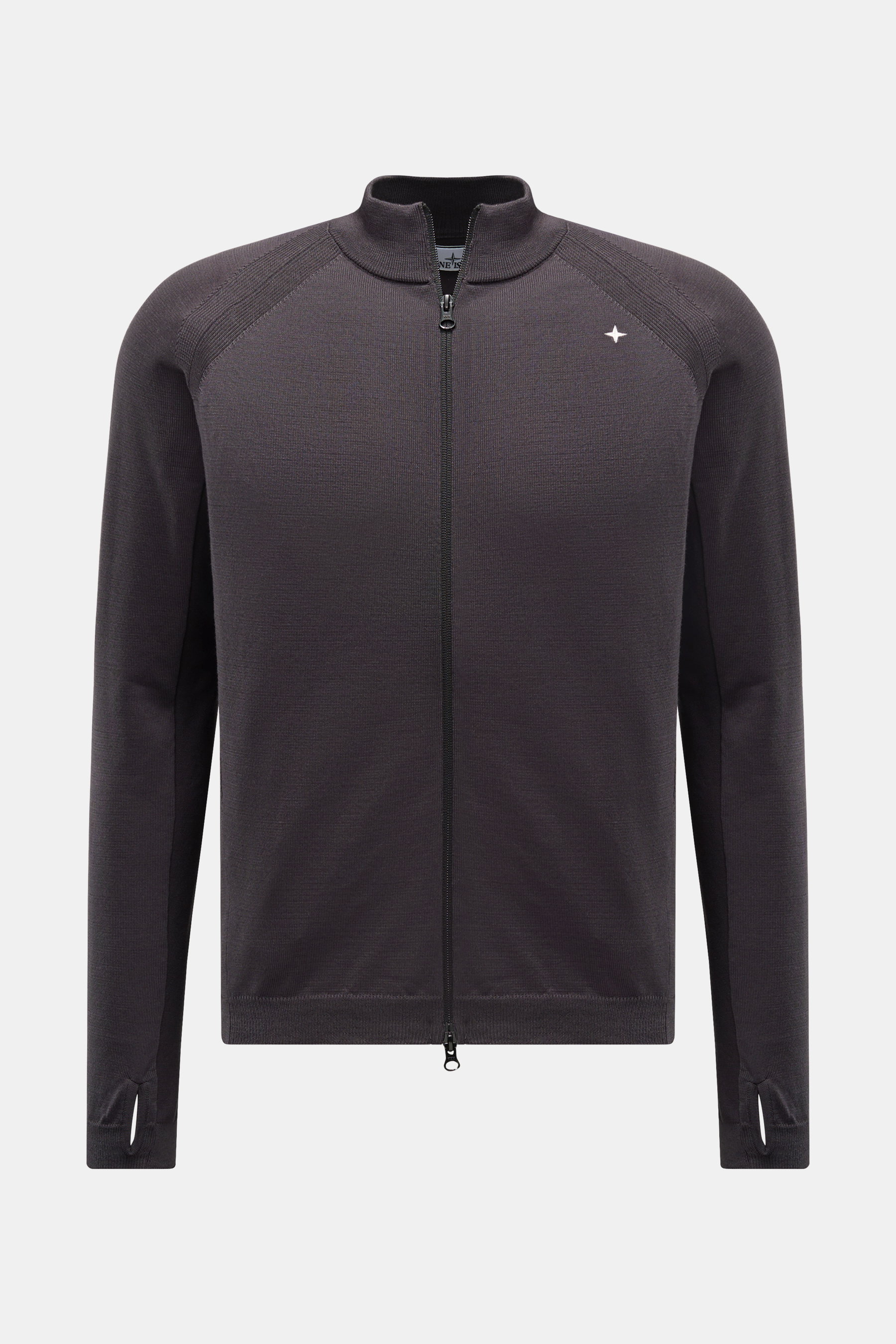 Stone Island Strickjacke 'Stellina' anthrazit