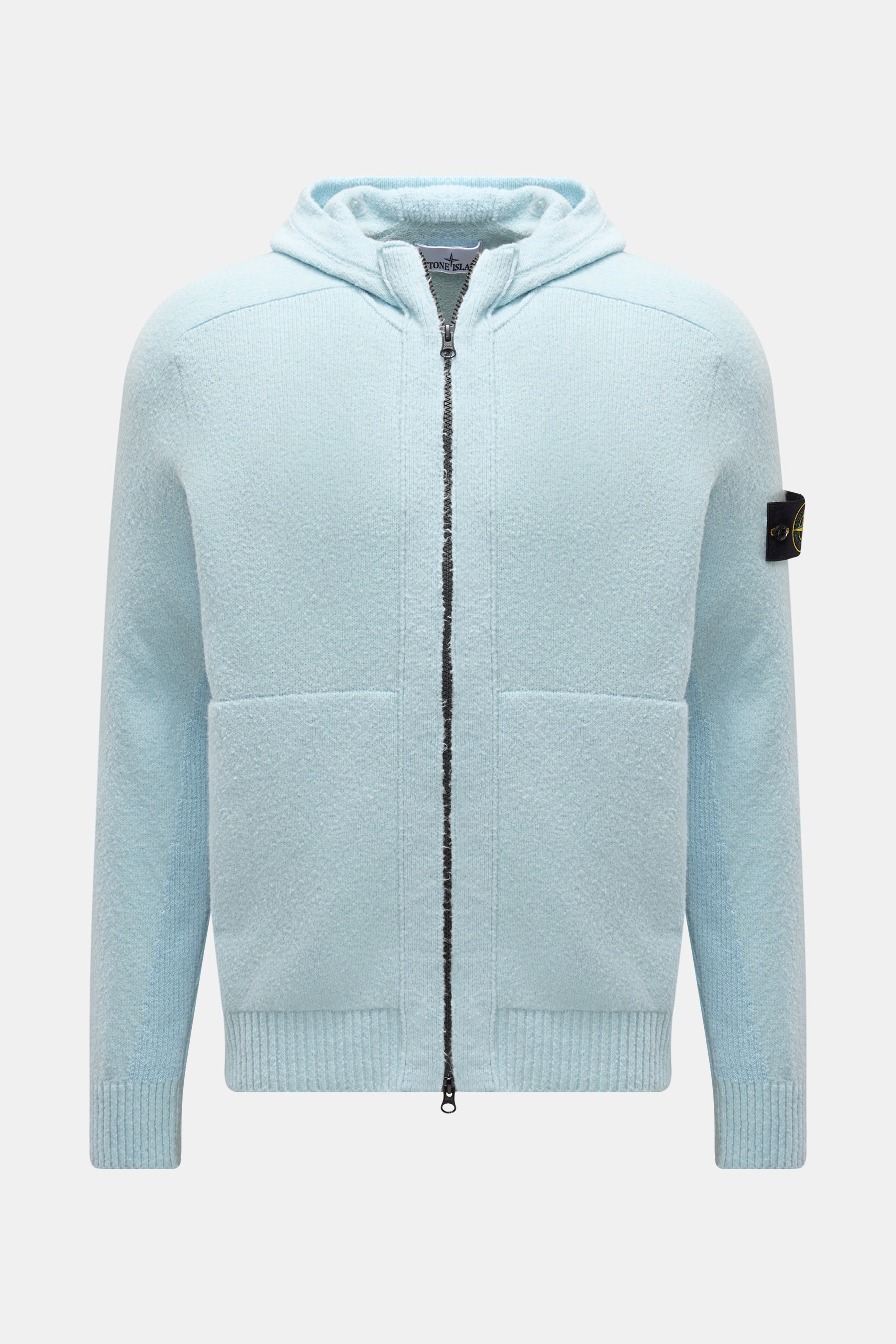 Stone Island Strickjacke pastellblau