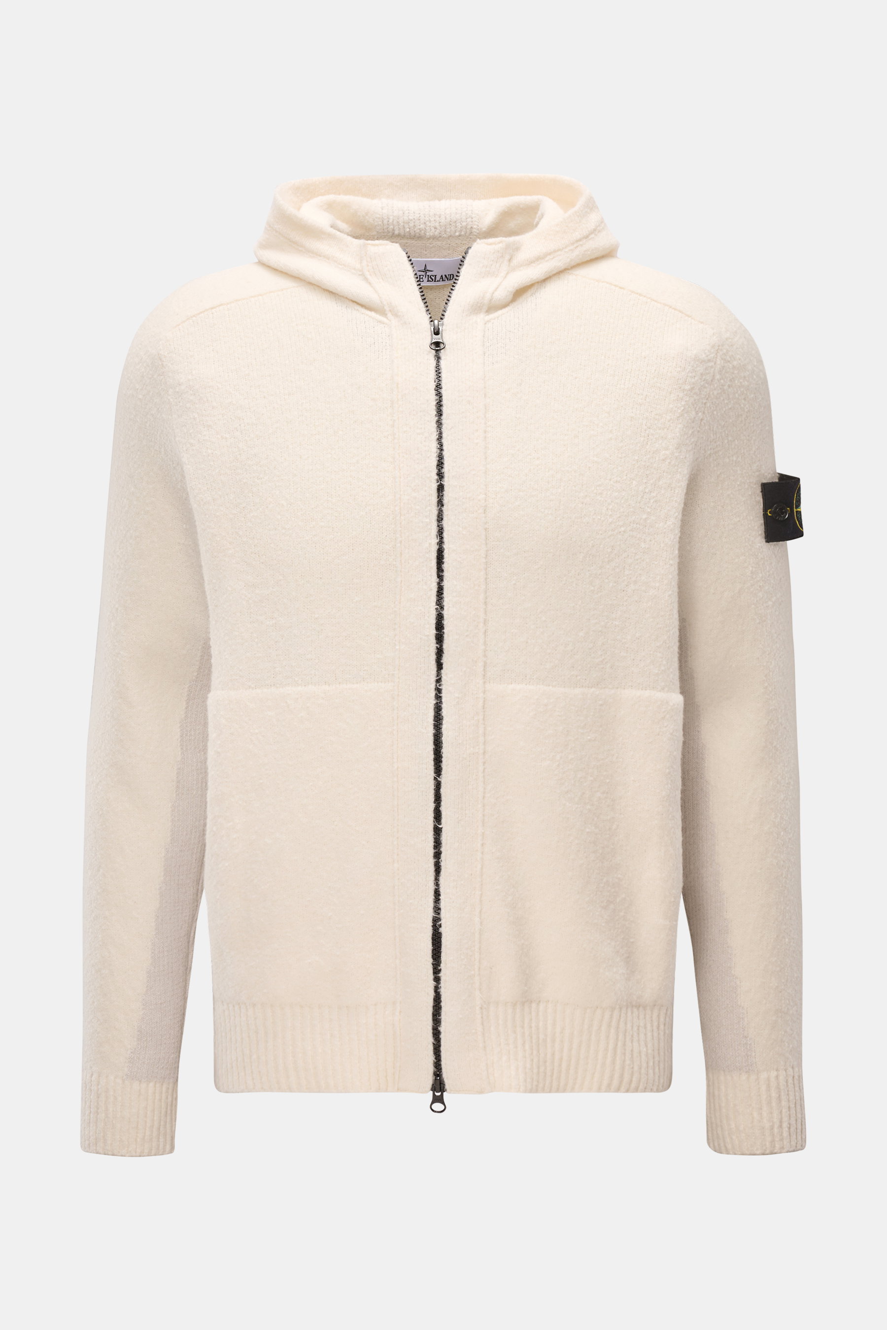 Stone Island Strickjacke creme