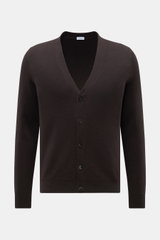 von Braun Cashmere cardigan dark brown