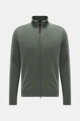 von Braun Cashmere Strickjacke graugrün