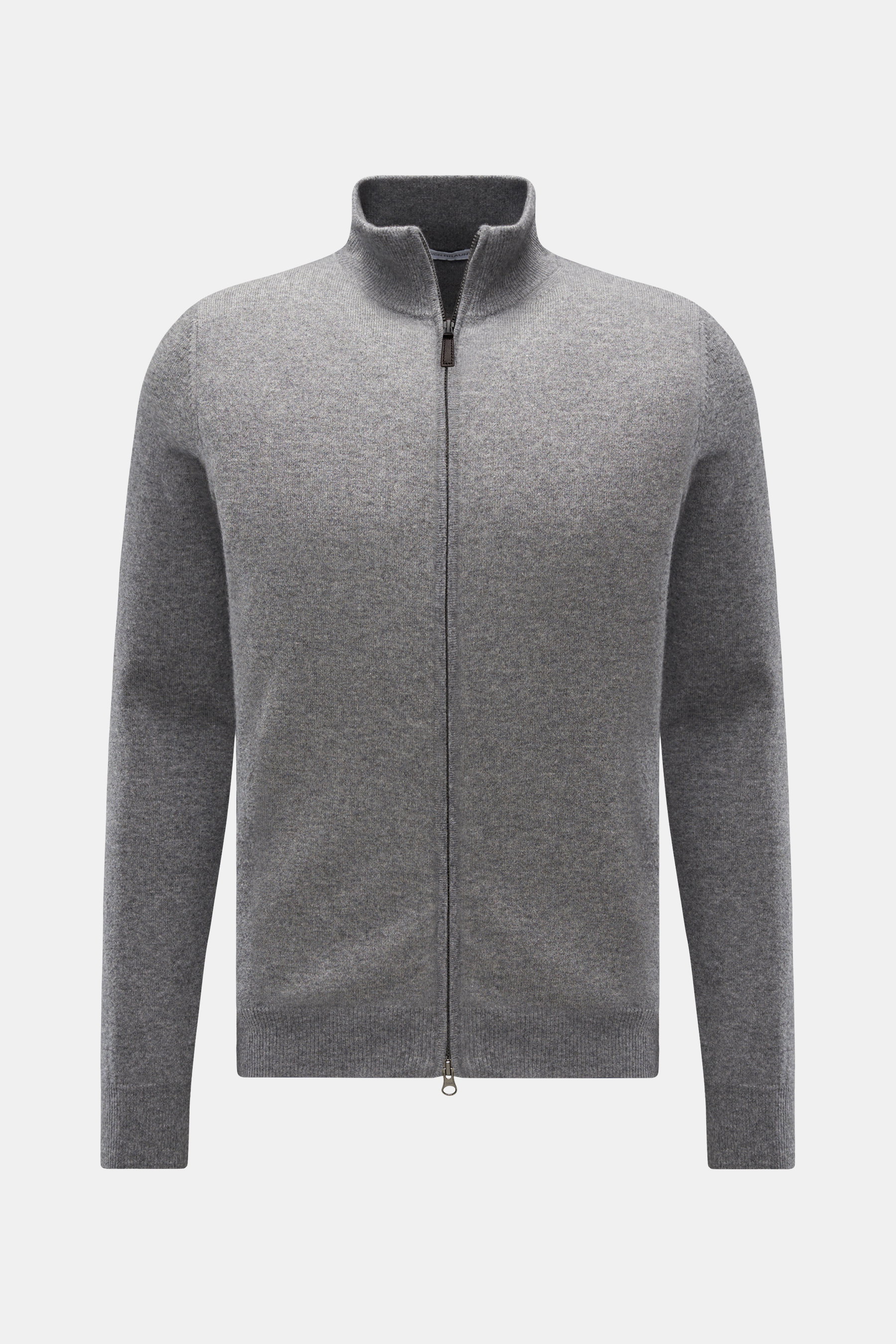 von Braun Cashmere Strickjacke grau meliert