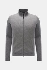 von Braun Cashmere Strickjacke grau meliert