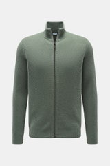 von Braun Cashmere Strickjacke graugrün