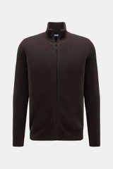 von Braun Cashmere Strickjacke dunkelbraun