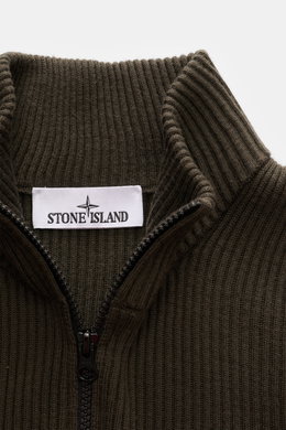 Stone Island Strickjacke 'Maglia' dark olive