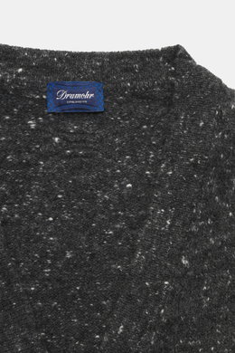Drumohr Cardigan dunkelgrau meliert