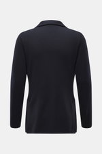 Alt tag (125 characters max):
Back view of Lardini Knitted Blazer Navy in slim fit, pure wool knit with classic collar and fine knit pattern, soft touch fabric.

Detailed description:
<p>With a classic silhouette and made from pure wool, the knitted blaze