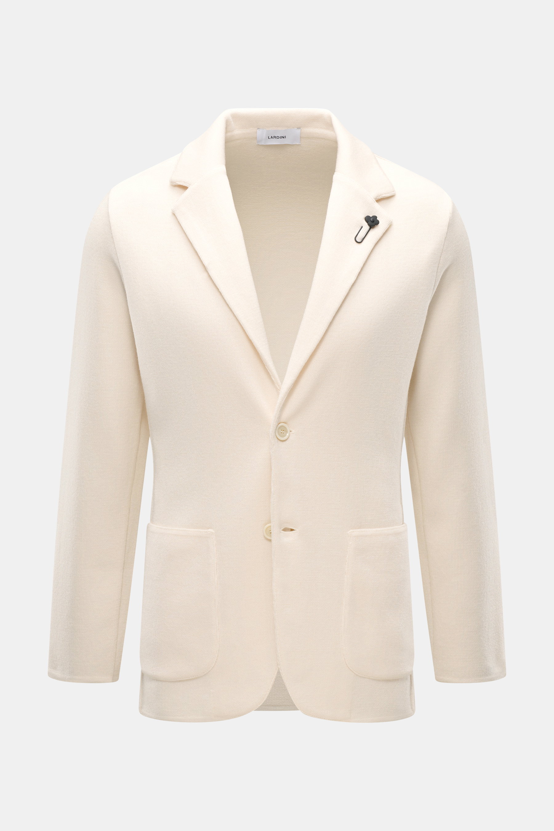 Lardini Strickblazer creme