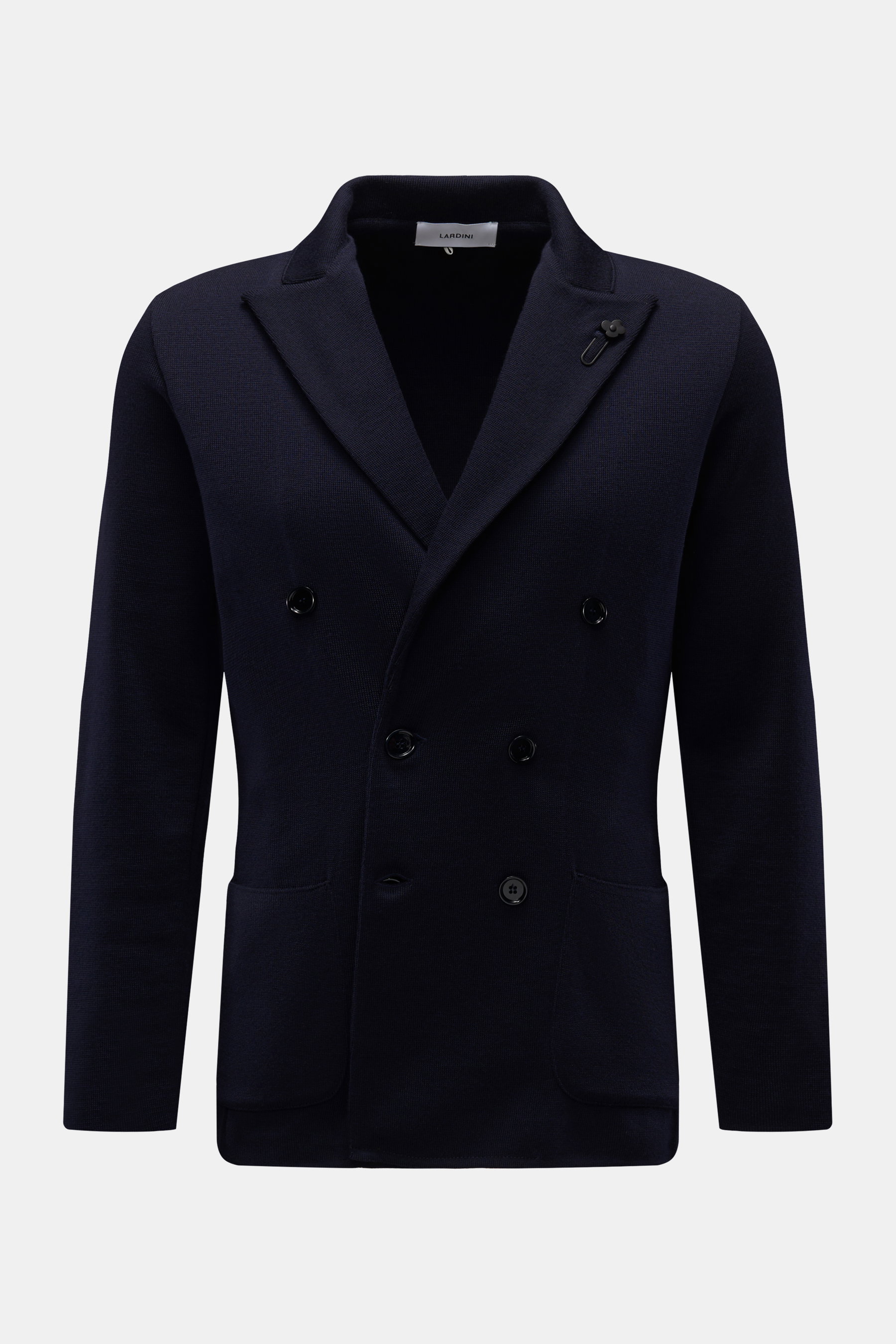 Lardini Strickblazer navy