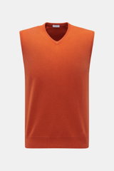 von Braun Cashmere Pullunder orange