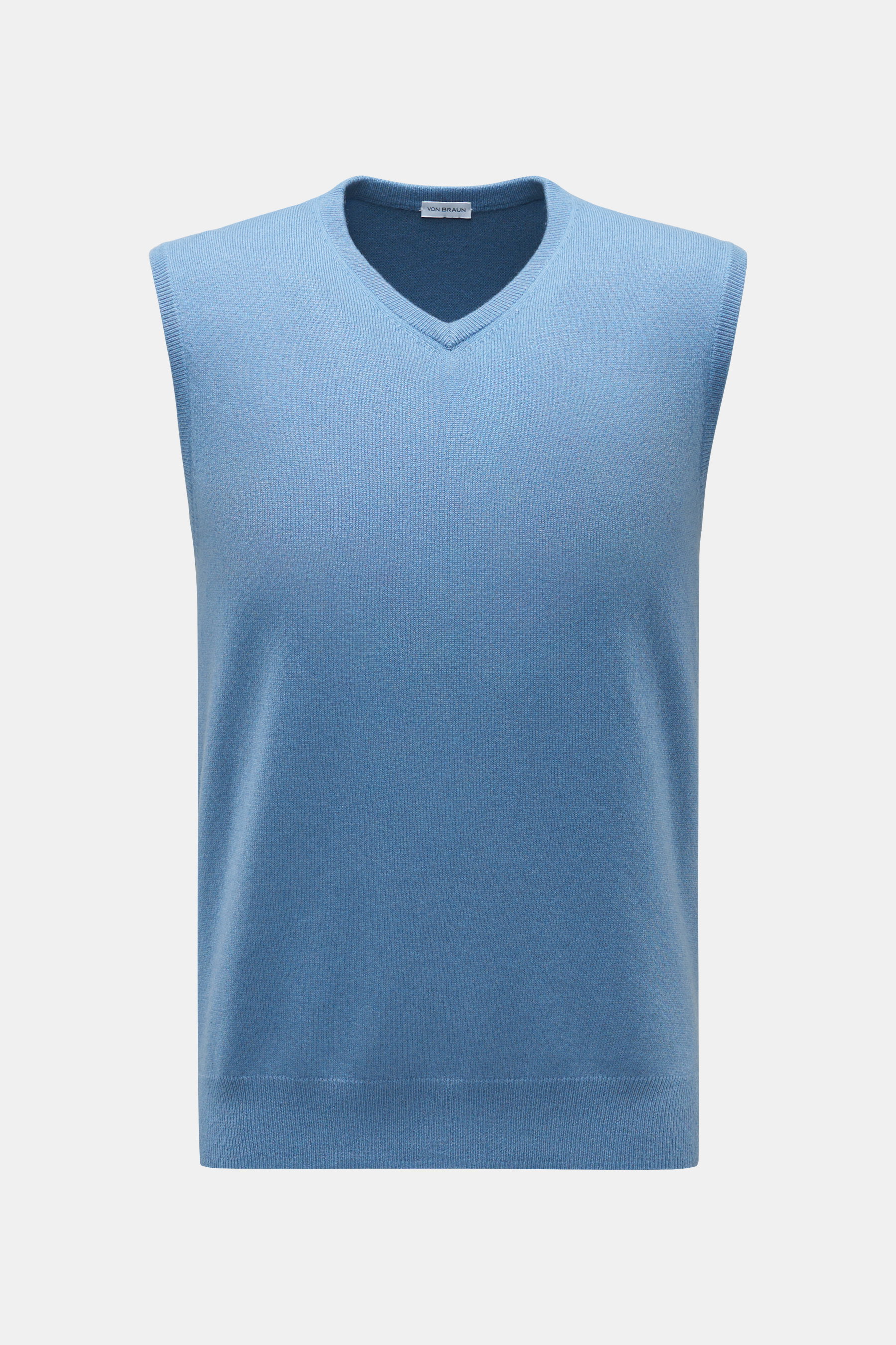 Cashmere Pullunder blau