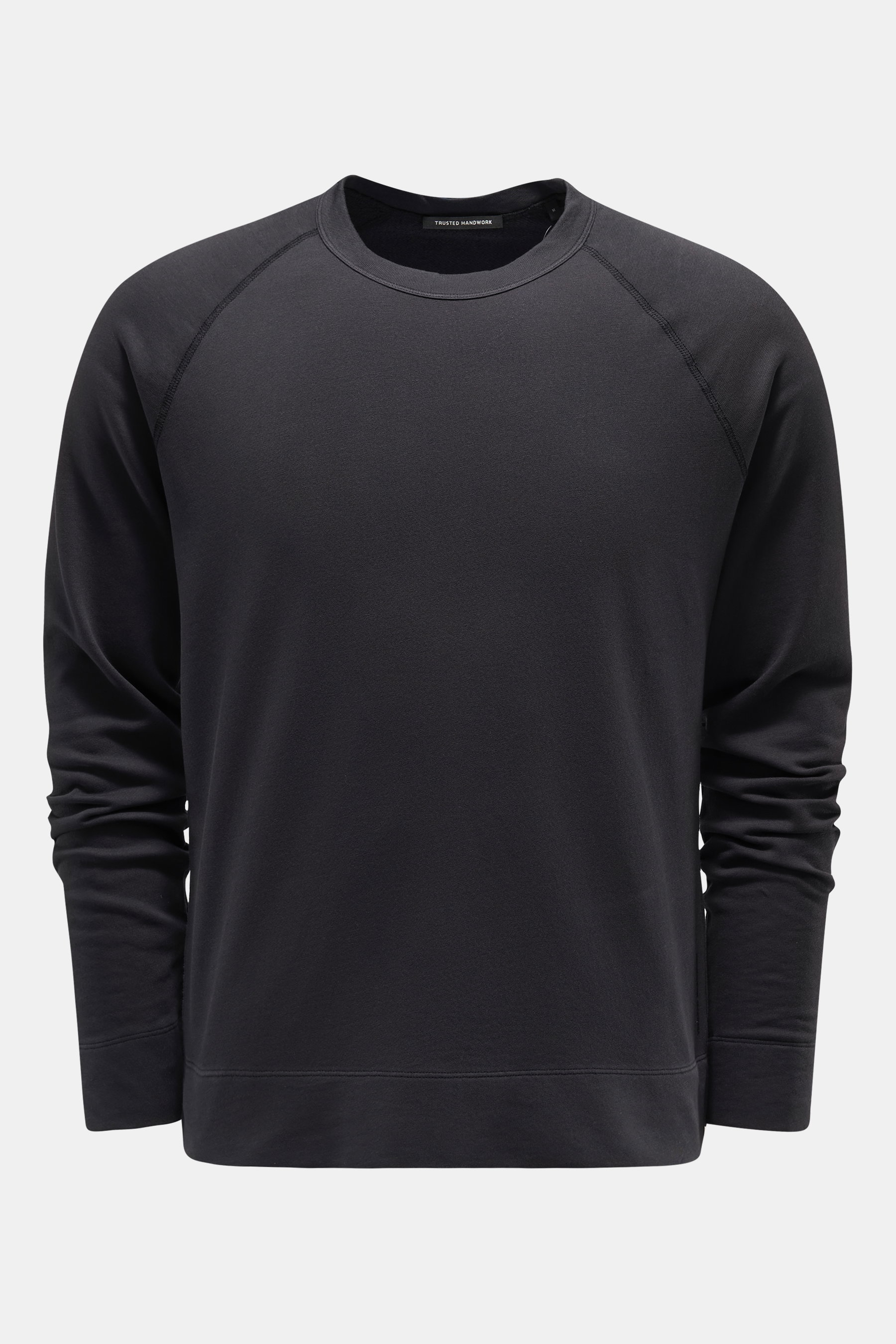 Trusted Handwork Rundhals-Sweatshirt schwarz