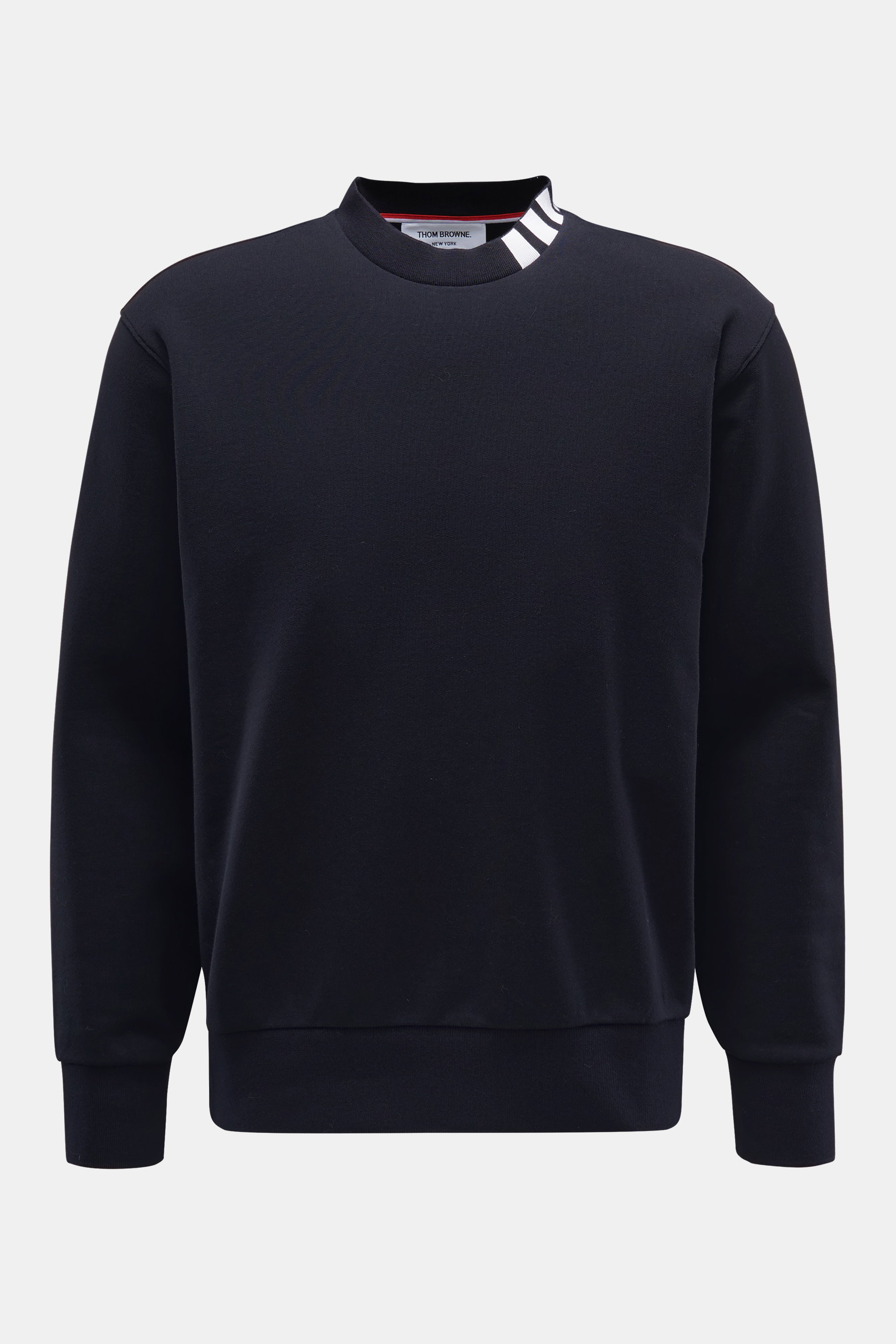Thom Browne Rundhals-Sweatshirt navy