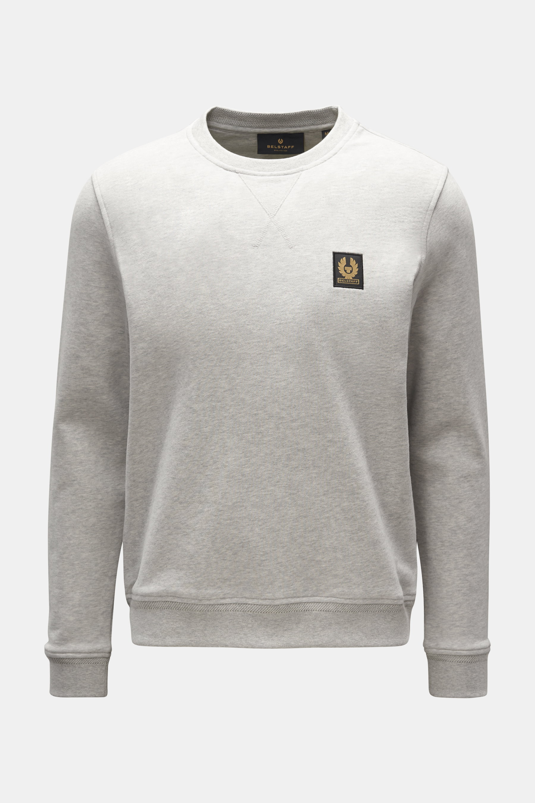 Belstaff Rundhals-Sweatshirt helllgrau