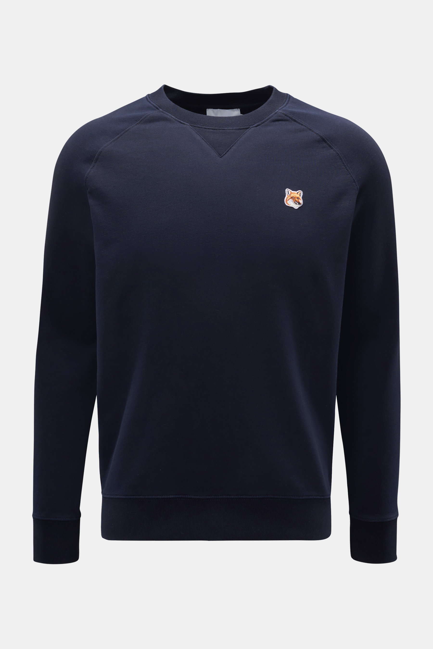 Maison Kitsuné Rundhals-Sweatshirt navy