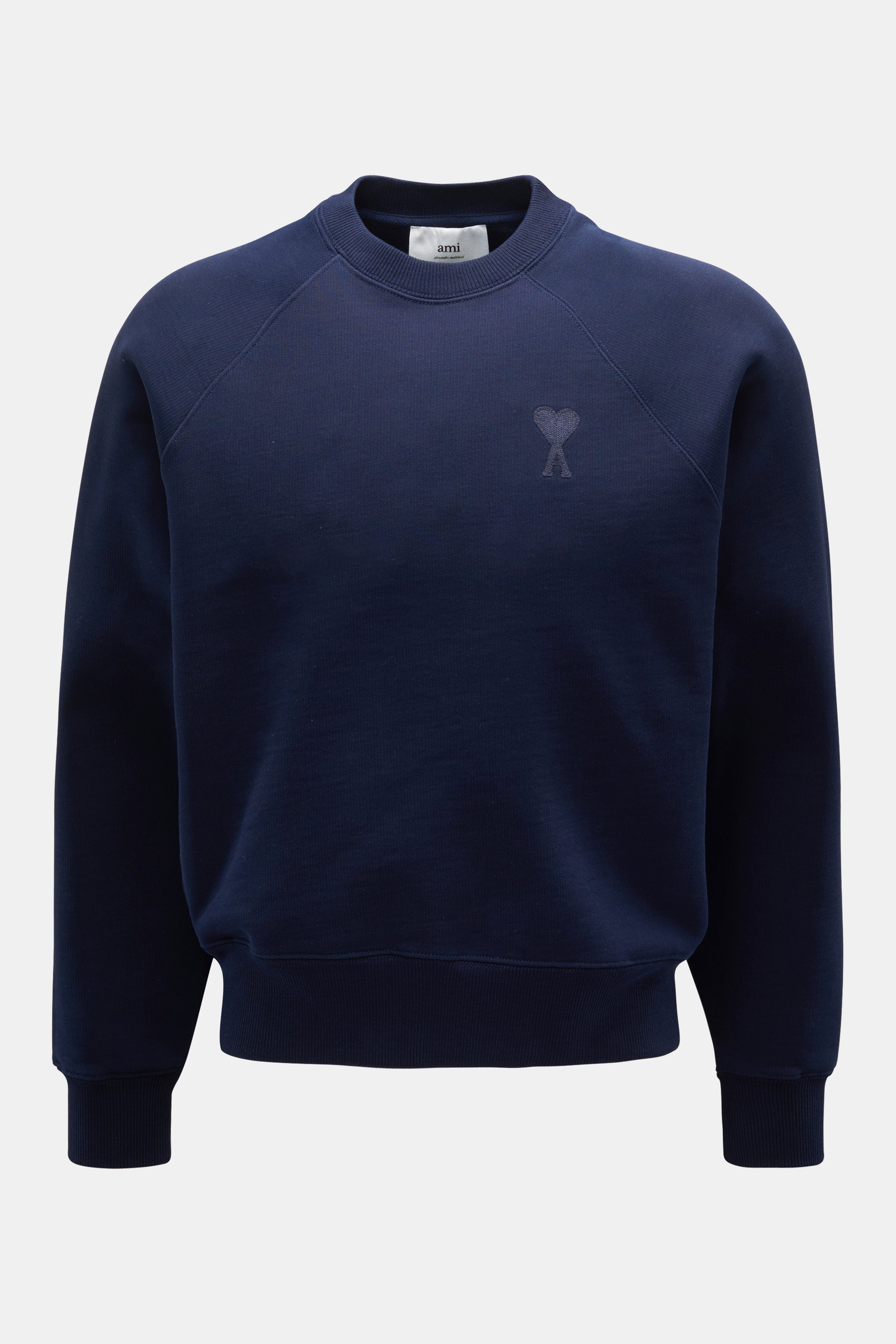 Ami Paris Rundhals-Sweatshirt navy