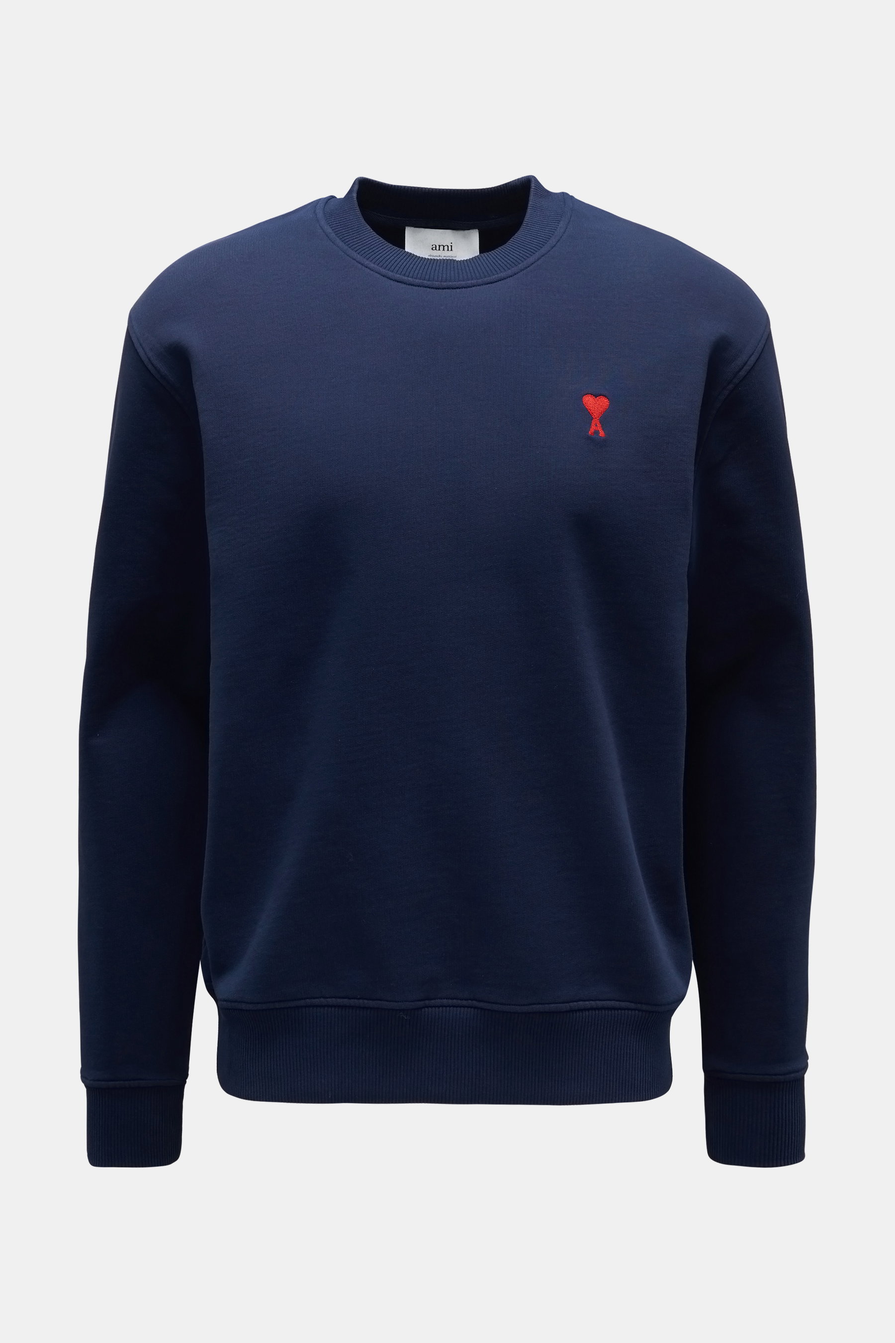 Ami Paris Rundhals-Sweatshirt navy