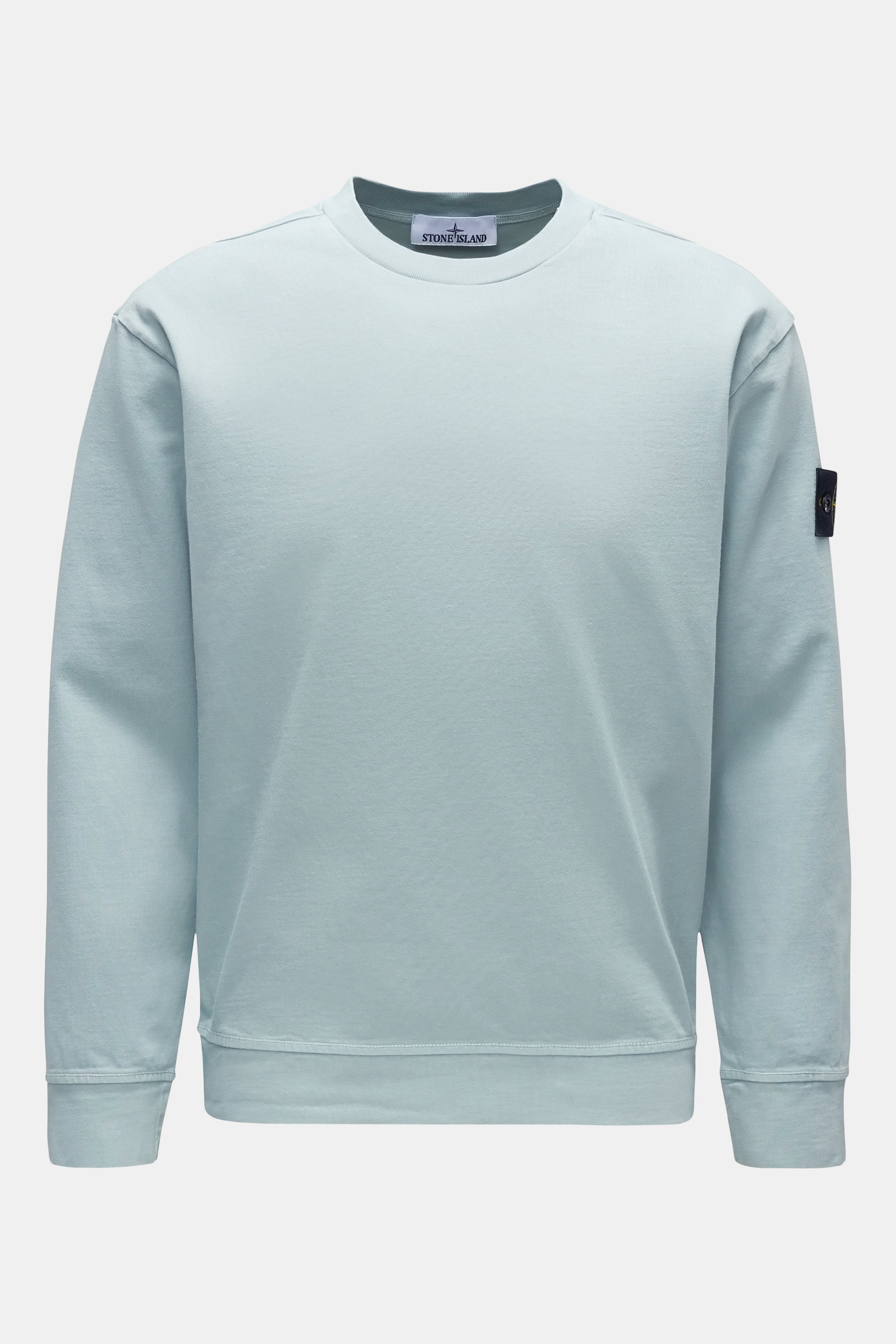 Stone Island Rundhals-Sweatshirt mintgrün